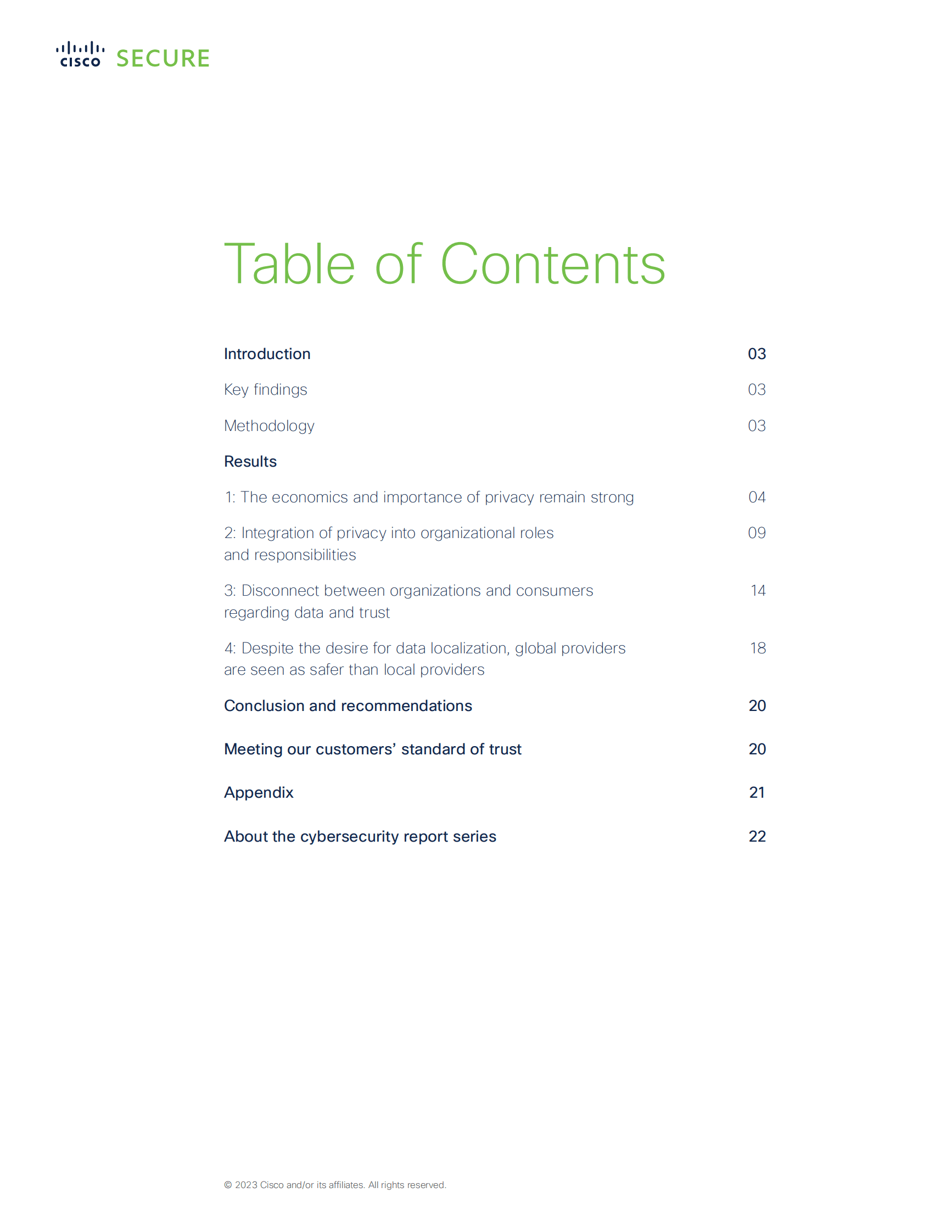 思科：2023年数据隐私基准研究报告【英文版】 第2页