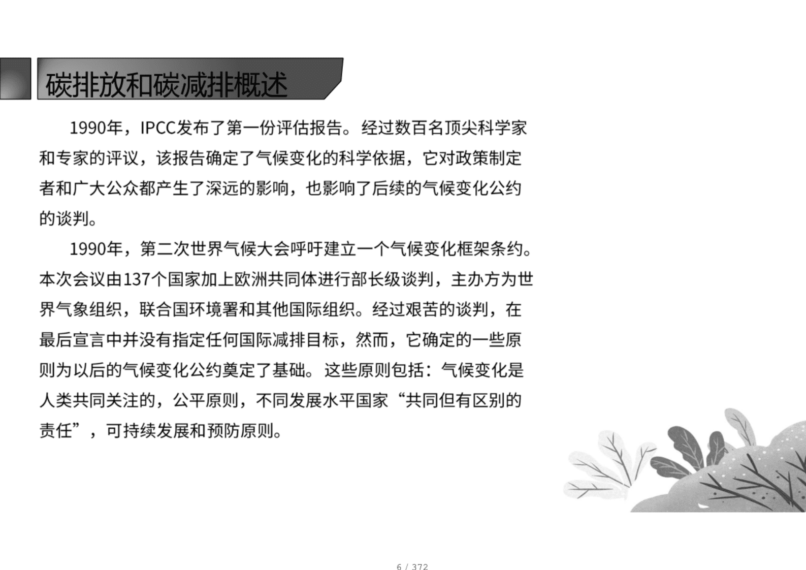 碳排放专业基础精讲讲义：碳减排入门必备手册 第6页