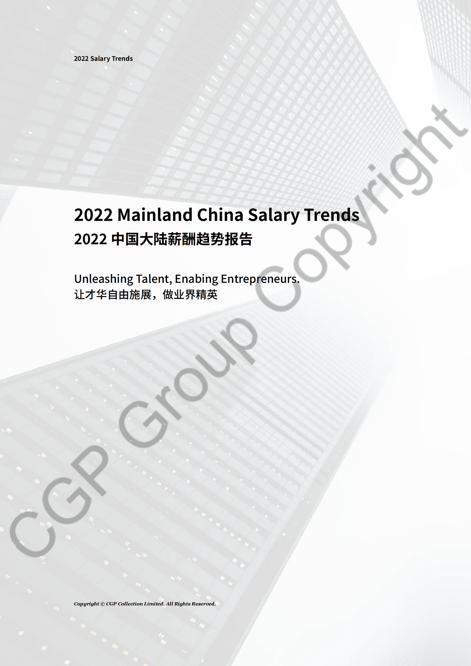 CGP集团：2022薪酬趋势报告 第2页