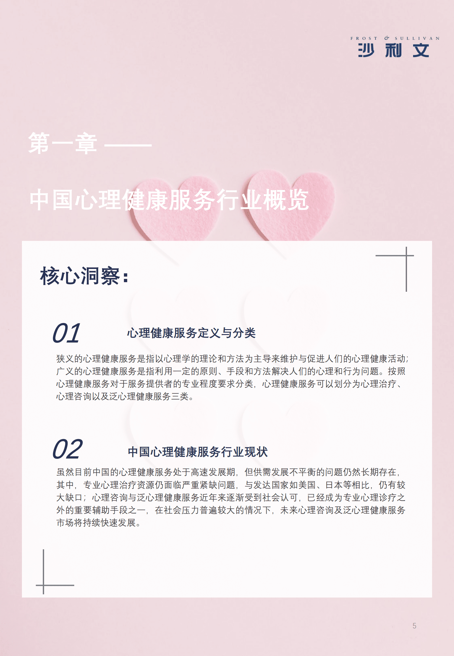 沙利文：2022中国泛心理健康服务白皮书 第5页