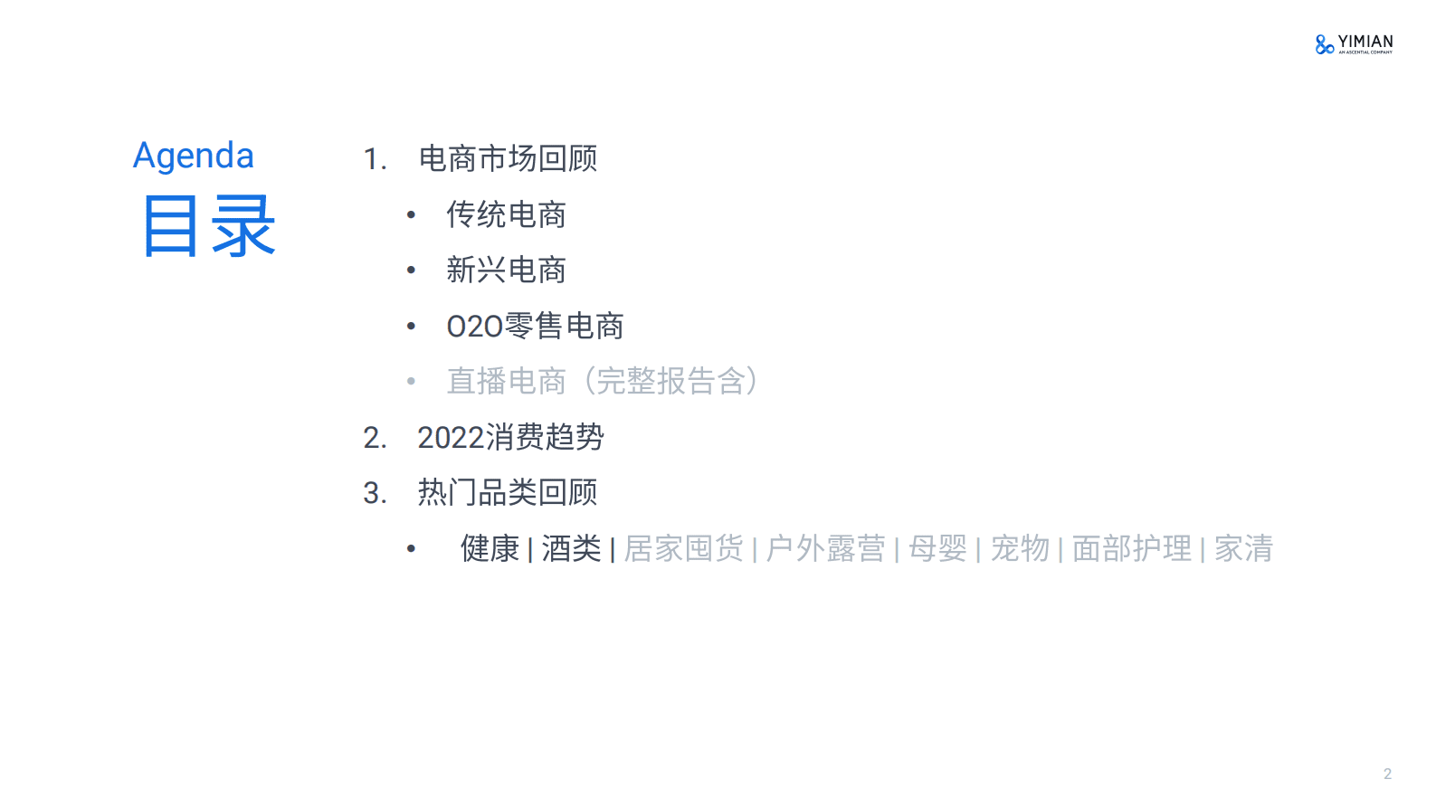 一面数据：2022年电商消费回顾及未来展望（直播版本） 第2页