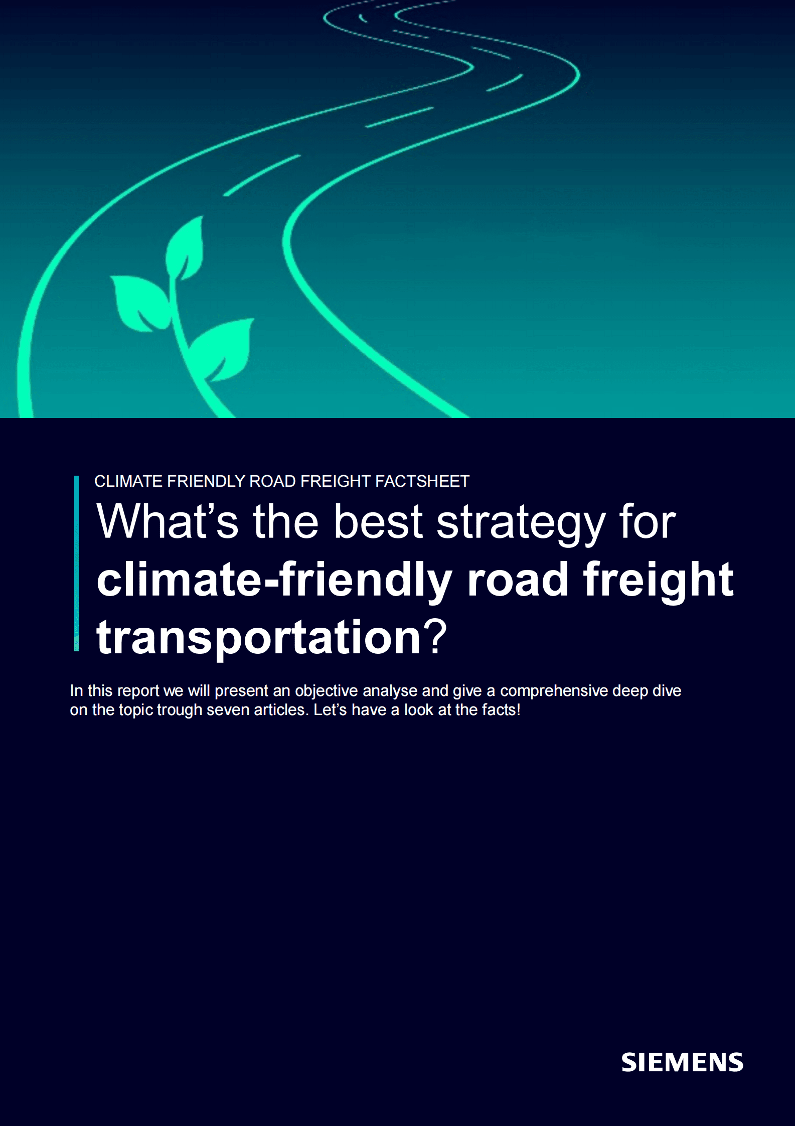 Siemens：气候友好型公路货运的最佳策略【英文版】 第1页