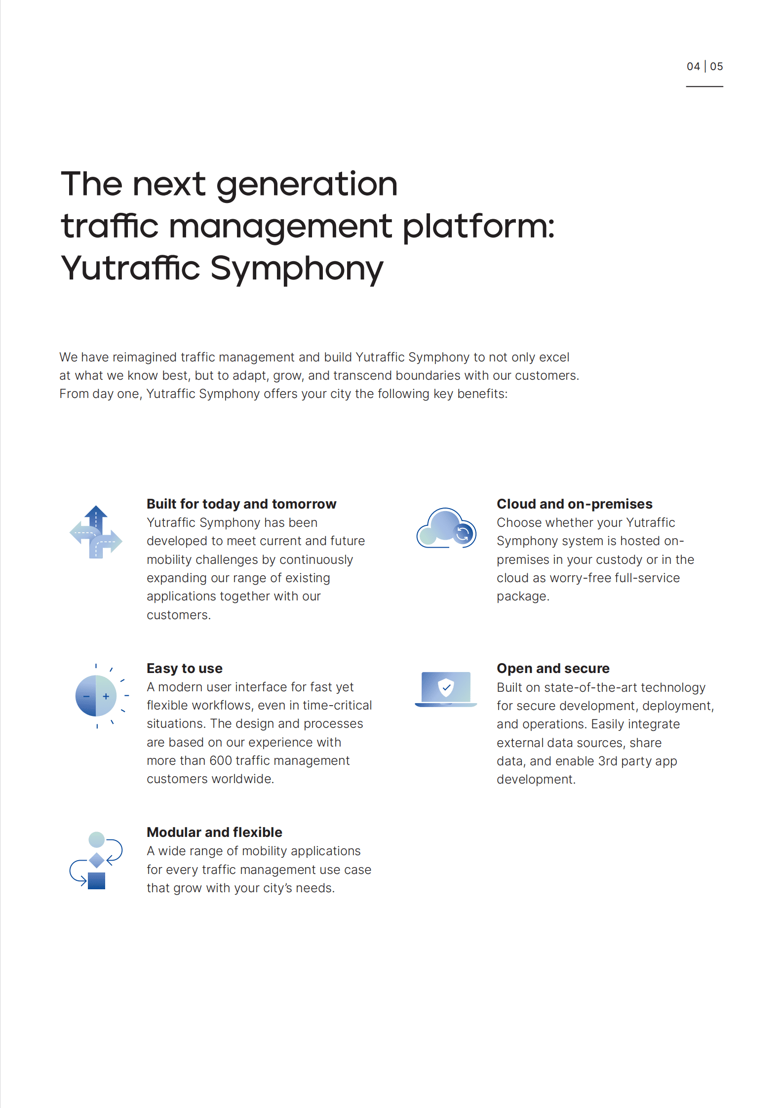 YUNEX：尤特交响曲手册&mdash;&mdash;下一代交通管理平台【英文版】 第5页