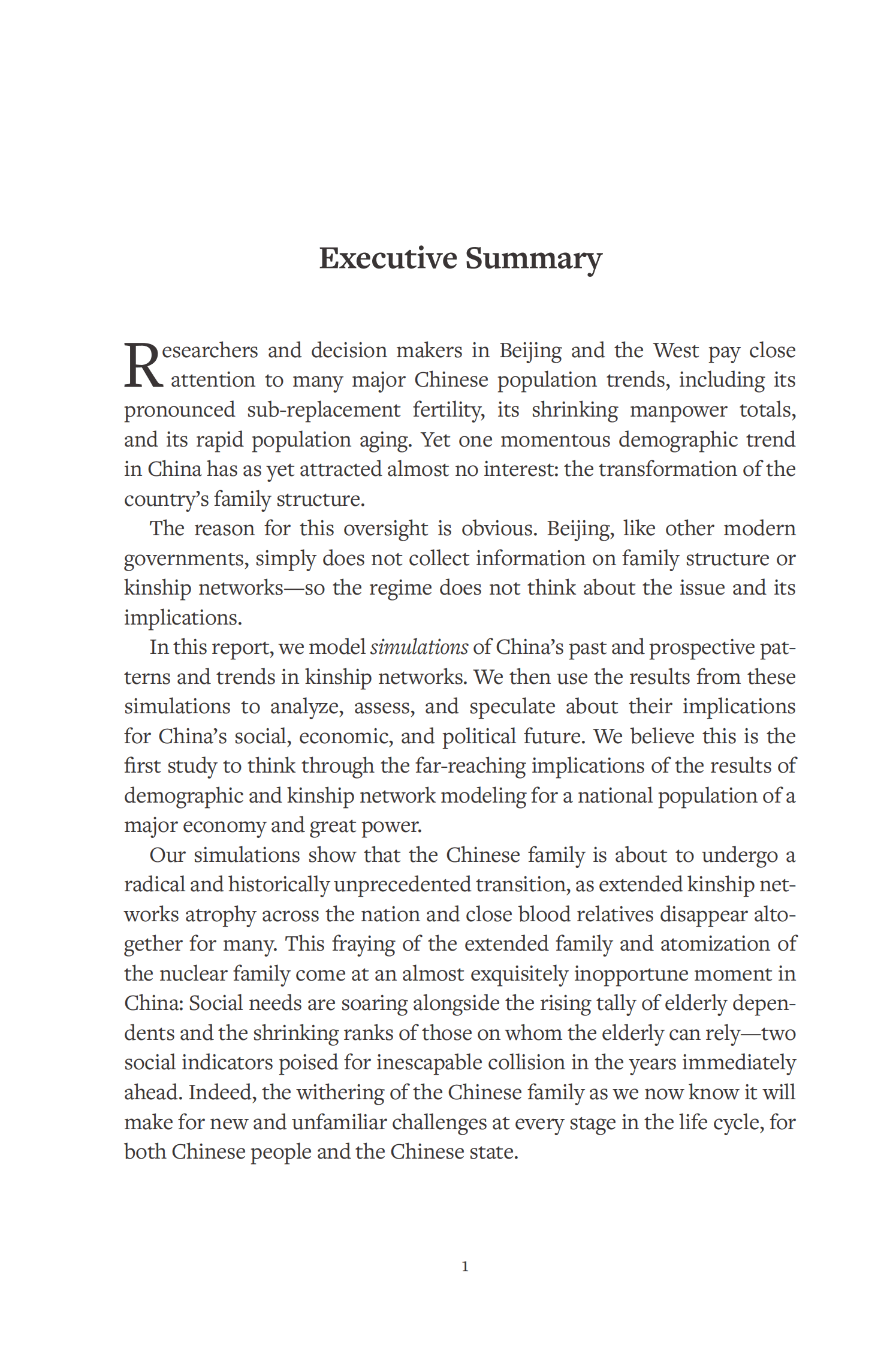 美国企业研究所：中国的家庭结构革命：巨大的人口盲点【英文版】 第4页