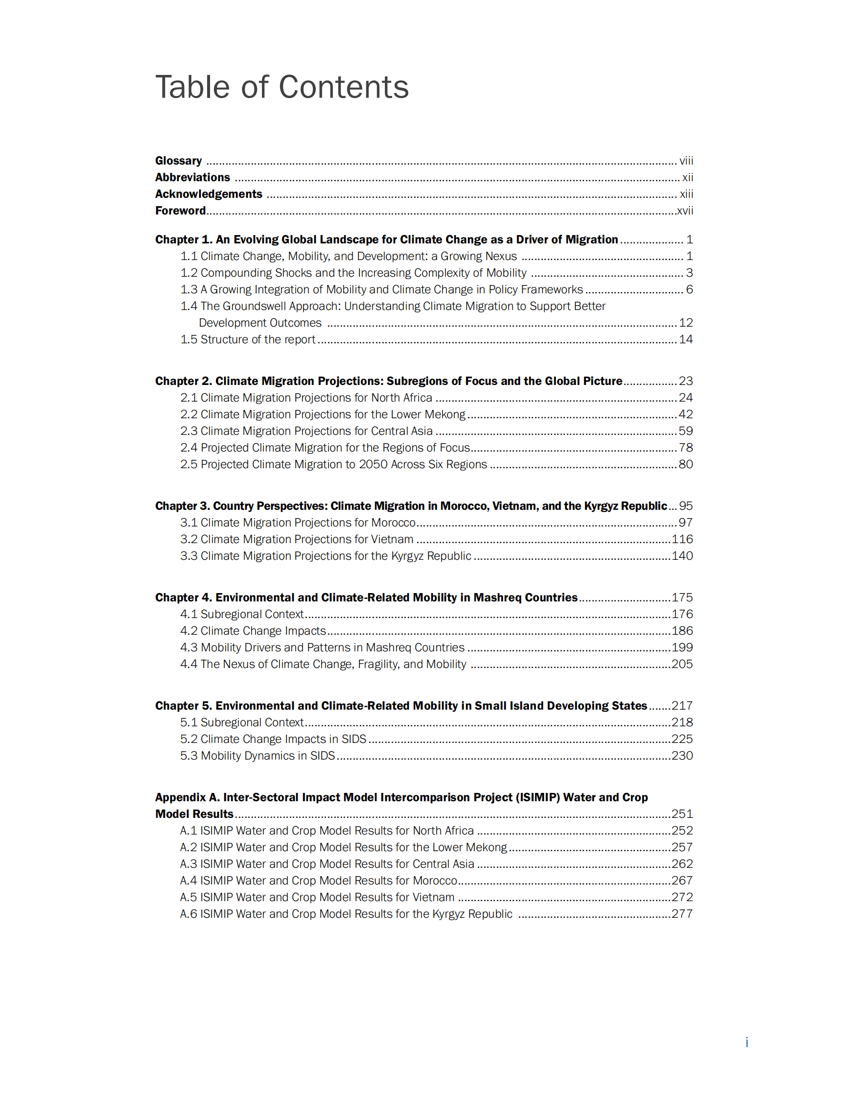 世界银行：应对内部气候移民【英文版】 第5页