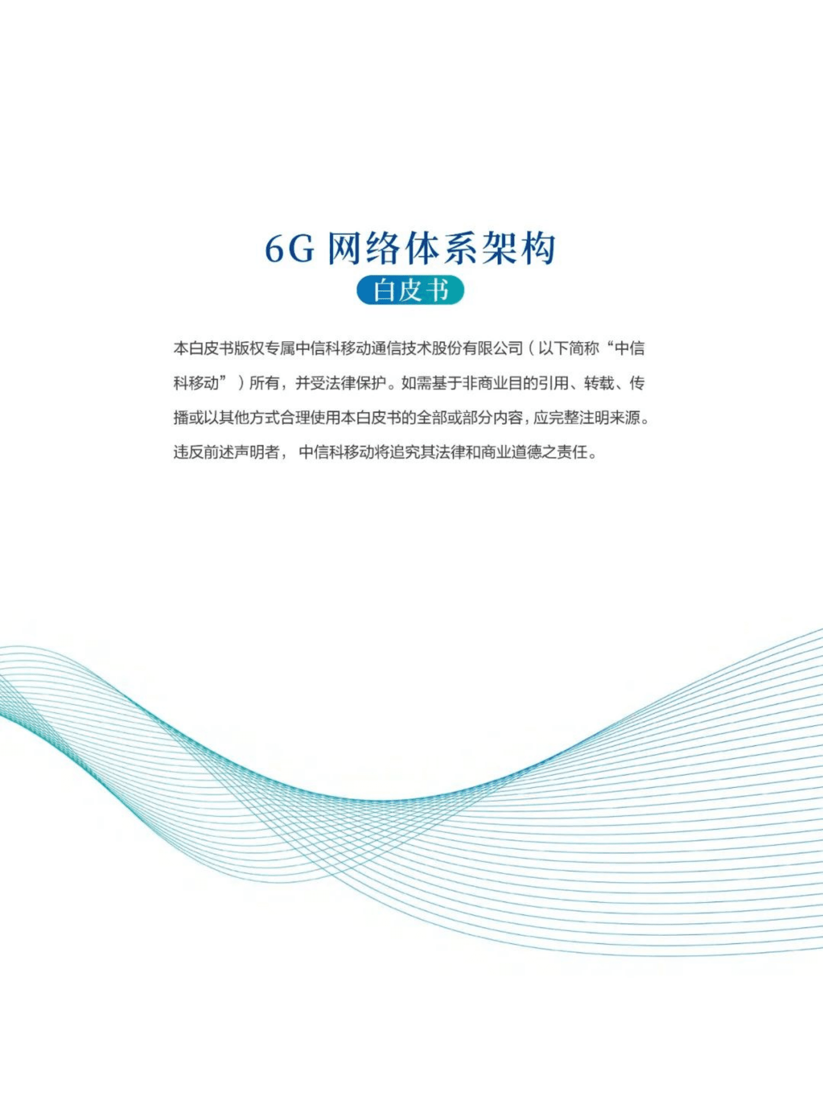 中信科移动：全域覆盖 场景智联&mdash;&mdash;6G网络体系架构白皮书 第2页