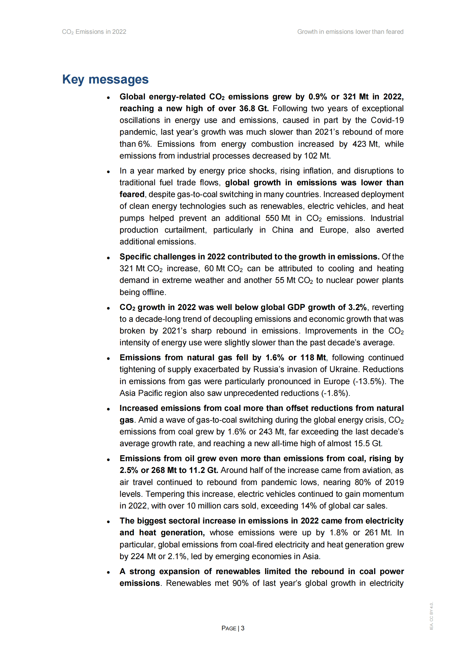 国际能源署（IEA）：2022年全球二氧化碳排放报告【英文版】 第3页