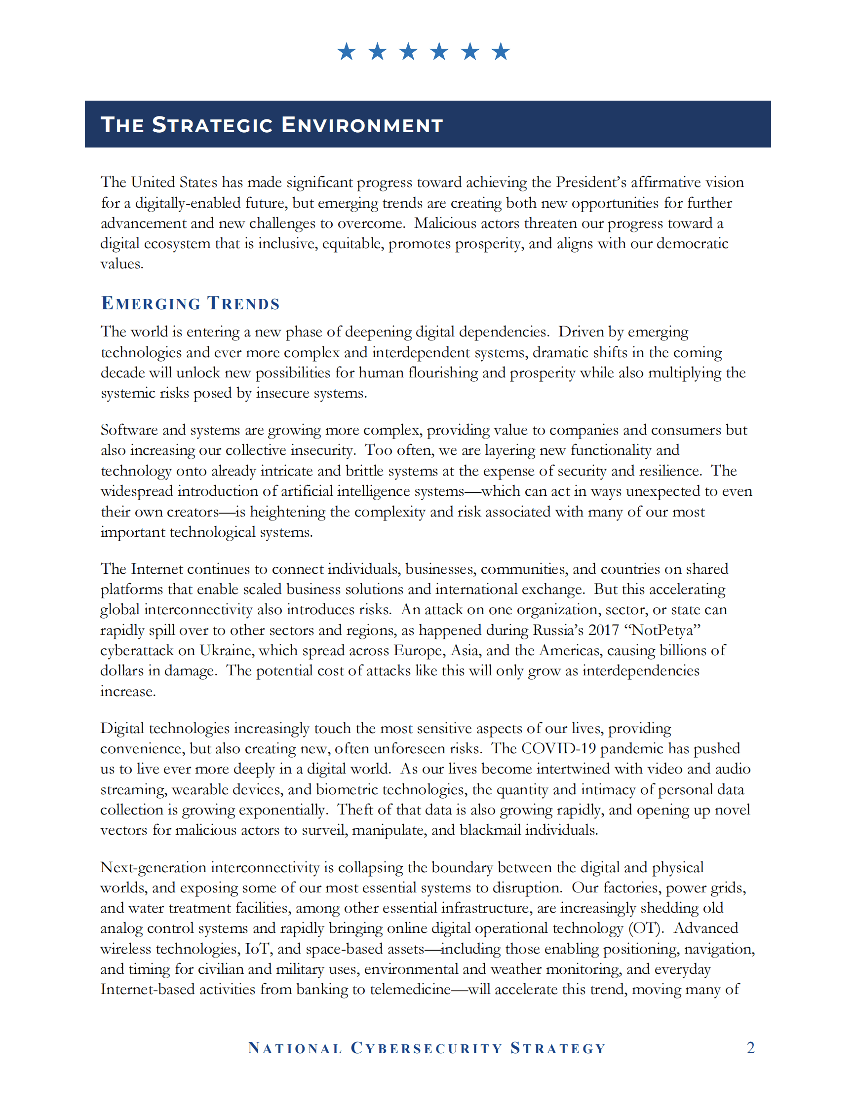 美国白宫：2023年美国国家网络安全战略【英文版】 第6页