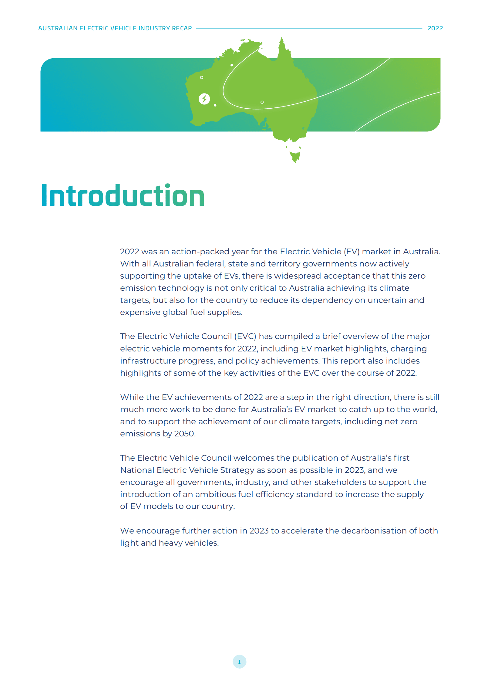 澳大利亚电动汽车产业2022（英） 第2页