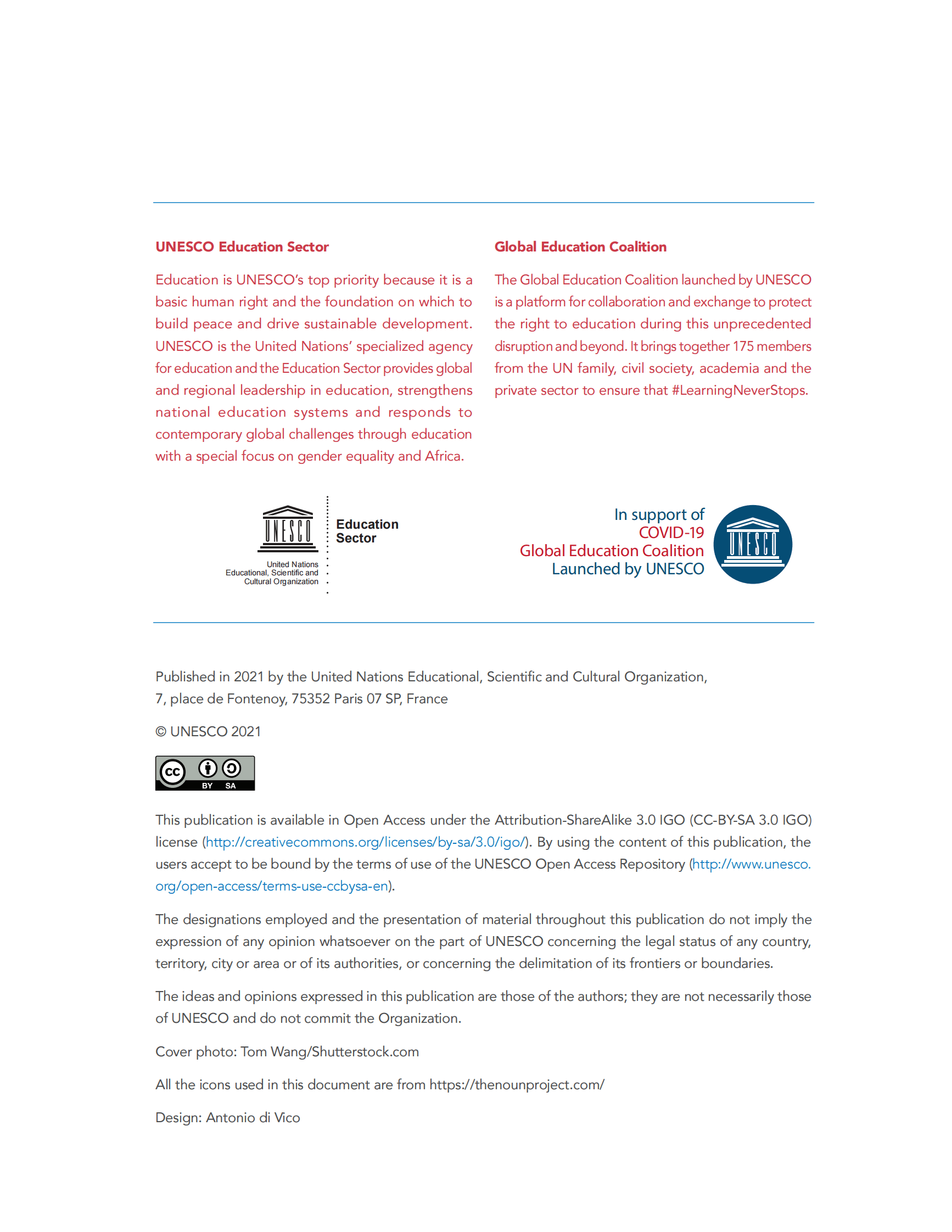 全球教育联盟年度报告【英文版】 第2页