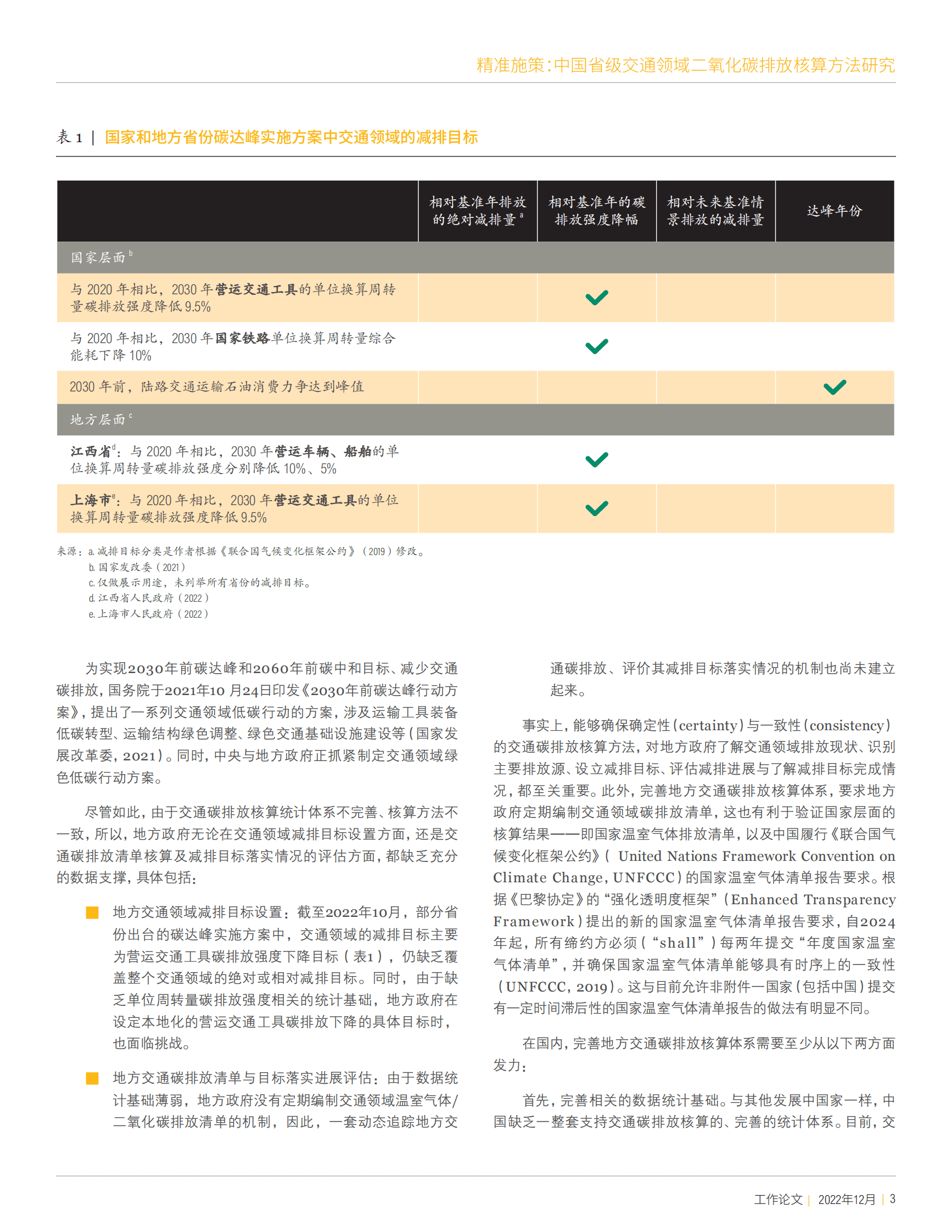 世界资源研究所：中国省级交通领域二氧化碳排放核算方法研究 第3页