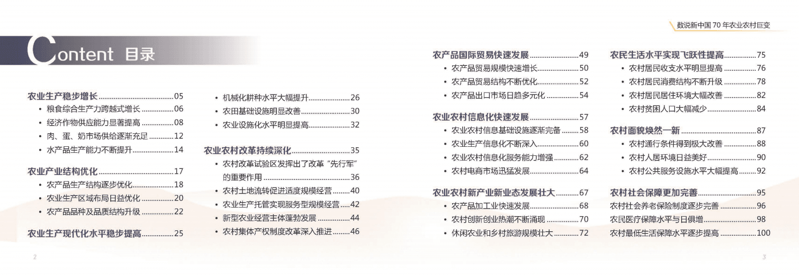 数说新中国70年农业农村巨变 第3页