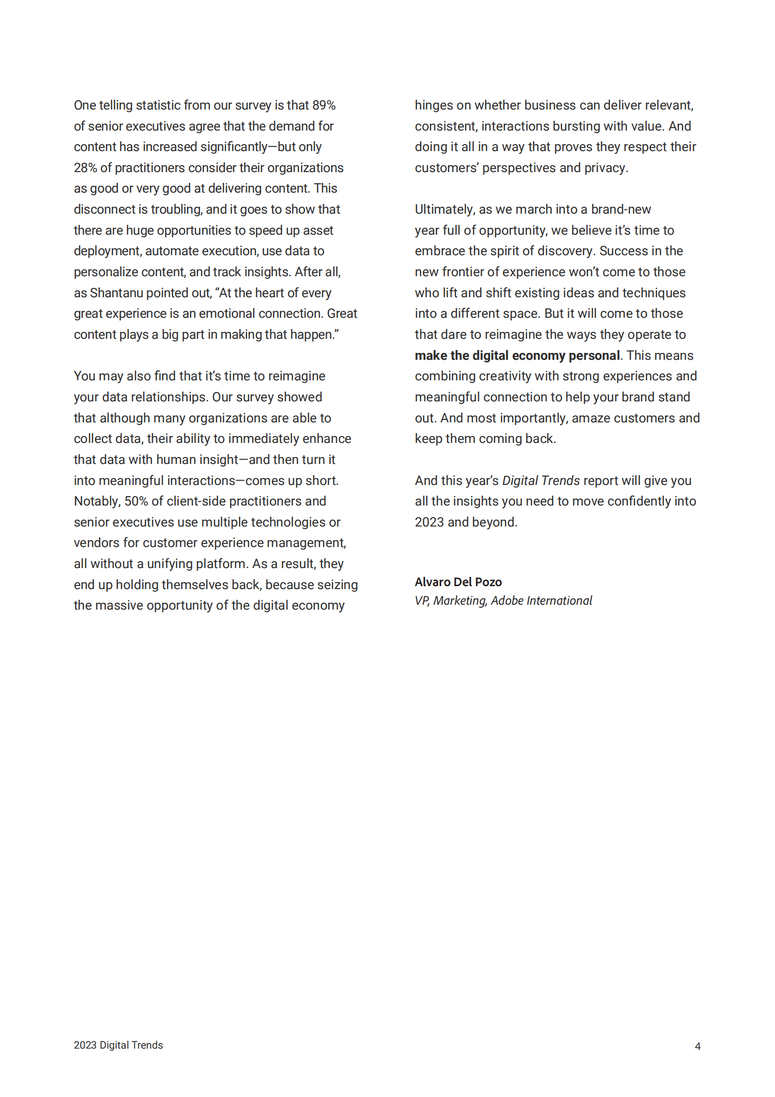 Adobe：2023数字趋势报告 第4页