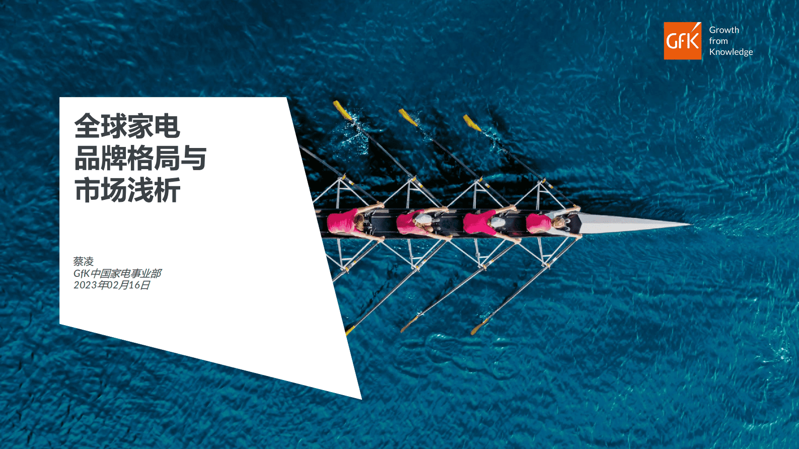 Gfk：2023全球家电品牌格局与市场浅析 第1页
