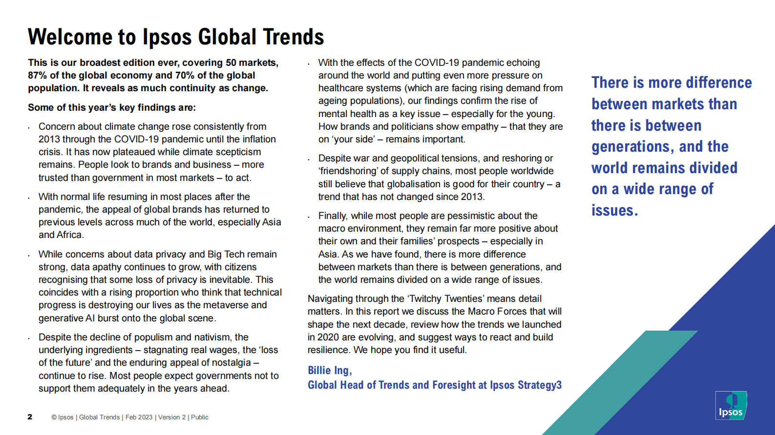 IPSOS：2023全球趋势报告（英） 第2页