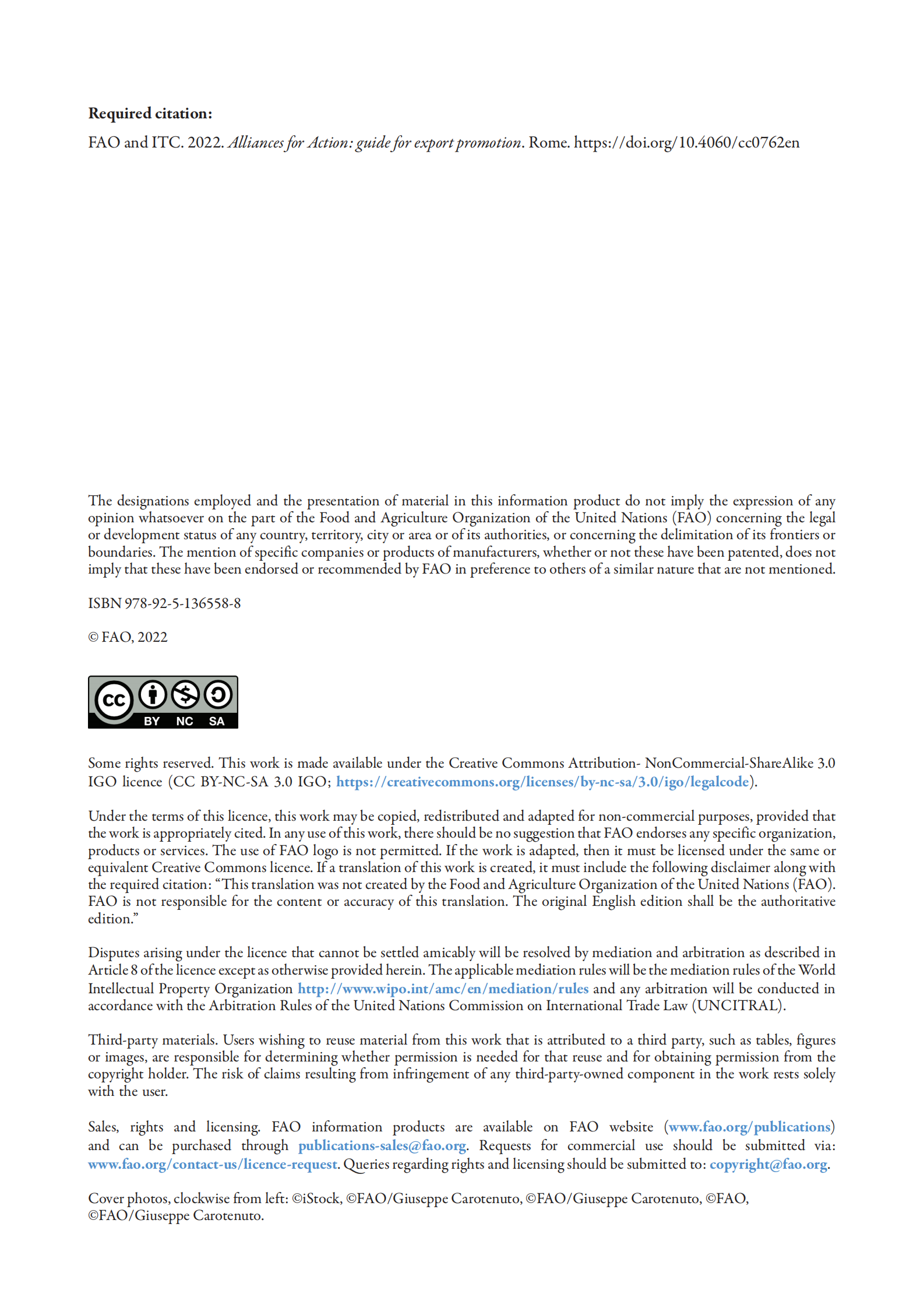 联合国粮食及农业组织：农业粮食出口和推广联盟指南【英文版】 第4页