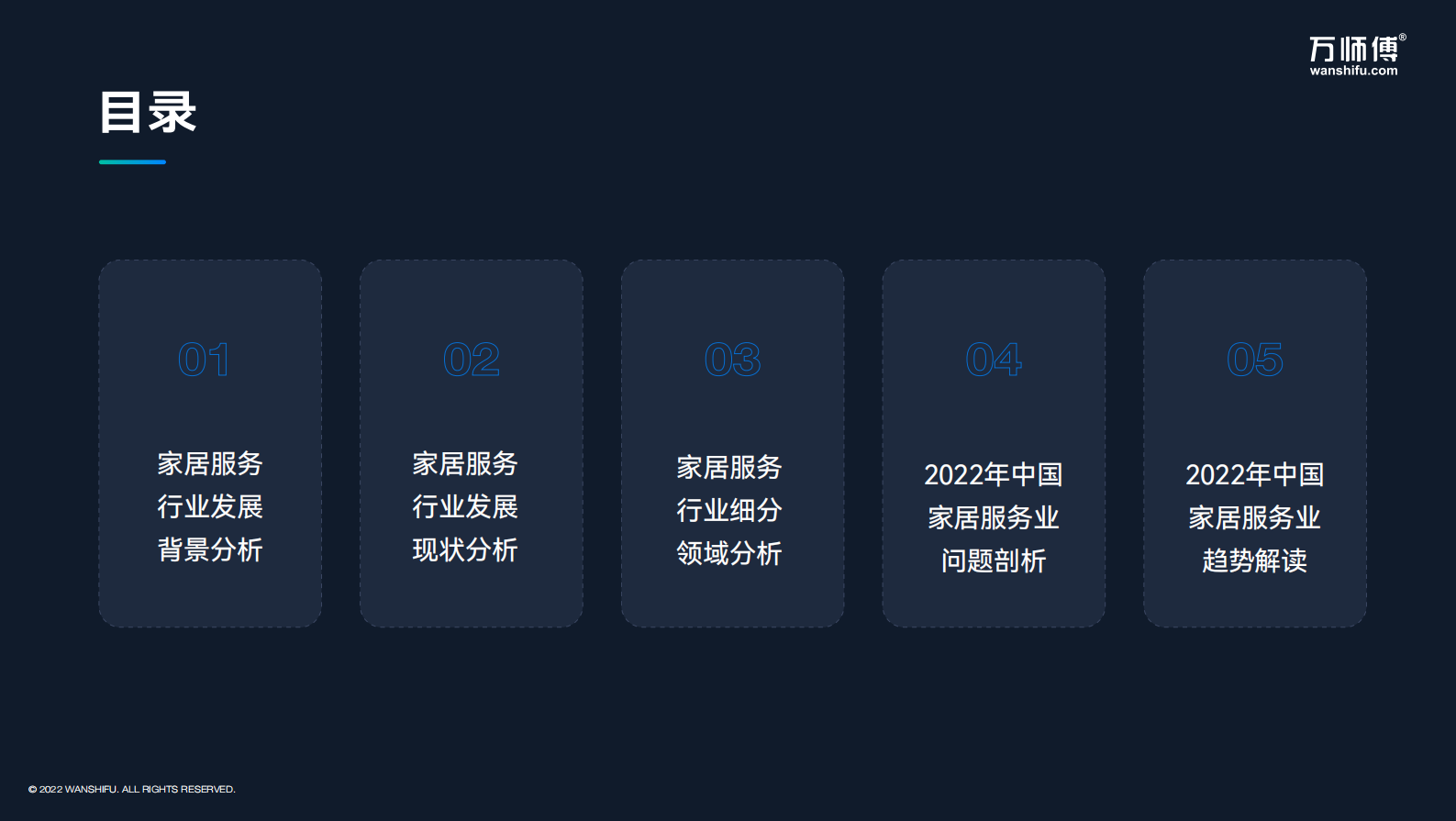 万师傅：2022家居服务行业分析报告 第4页