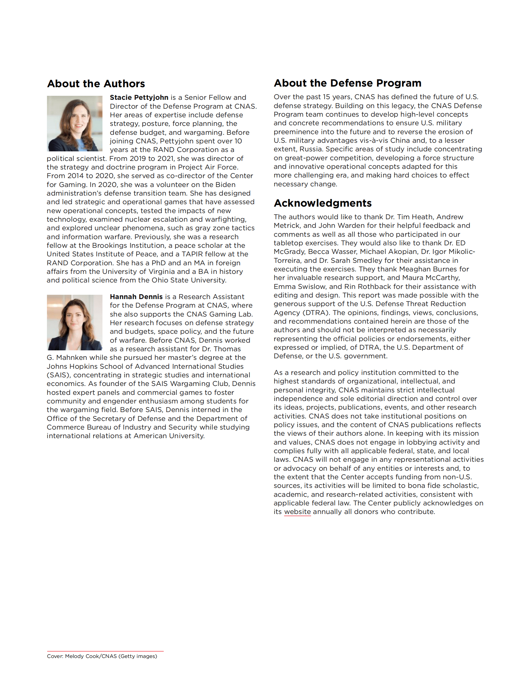 新美国安全中心：台海危机升级管理【英文版】 第2页