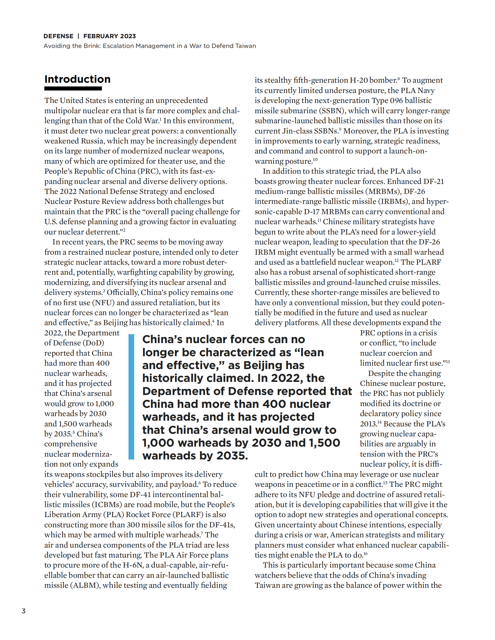 新美国安全中心：台海危机升级管理【英文版】 第6页