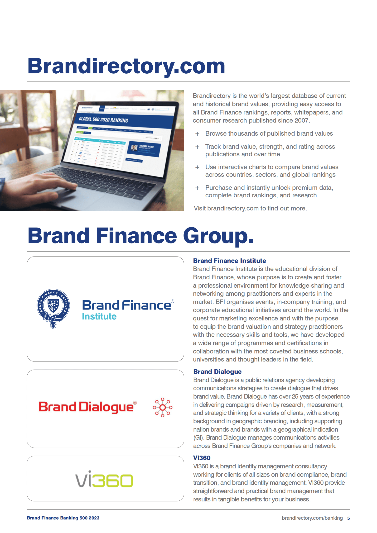 Brand Finance：2023年银行业500强【英文版】 第5页