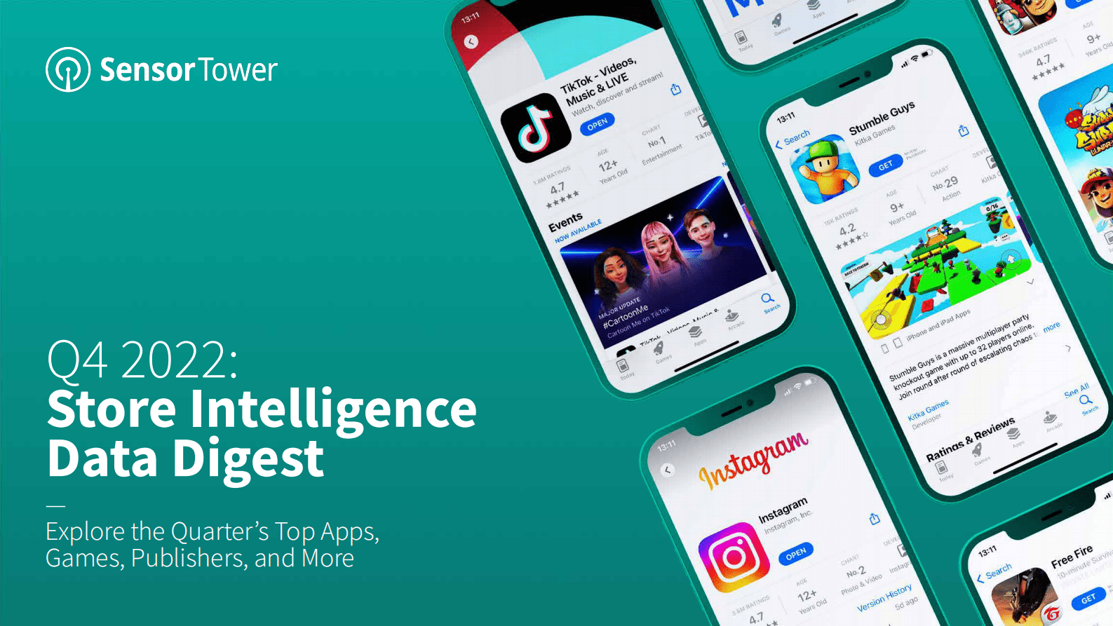 Sensor Tower：2022年第四季度应用报告【英文版】 第1页