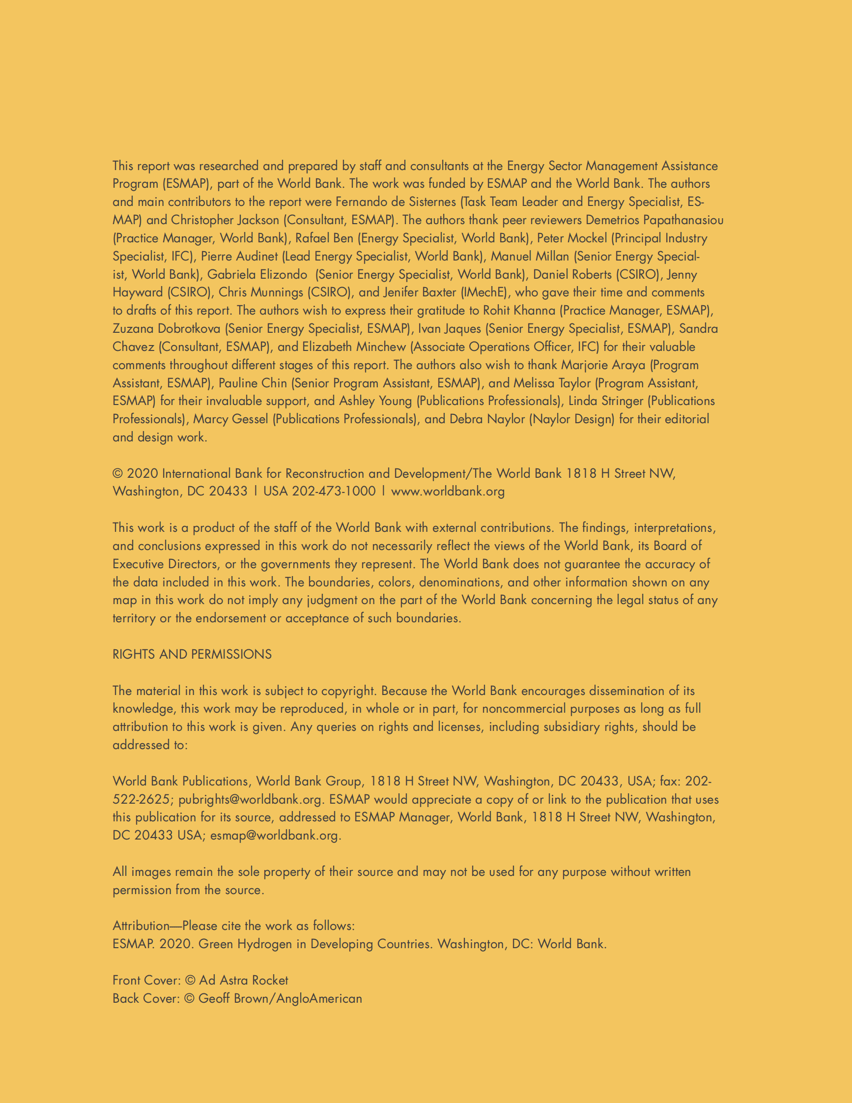 世界银行：发展中国家的绿氢【英文版】 第2页