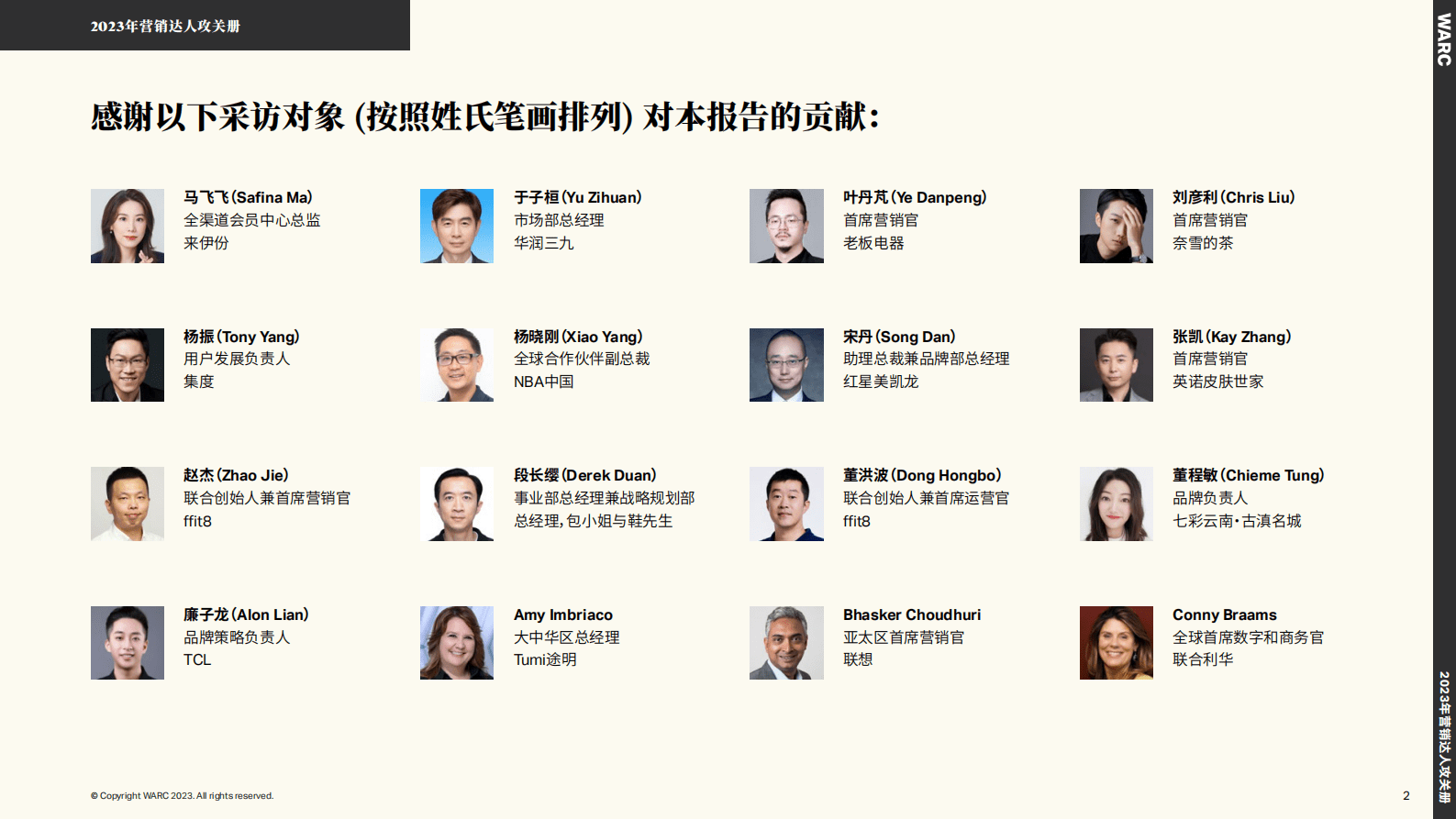 WARC：2023年营销达人攻关册（示例报告） 第2页