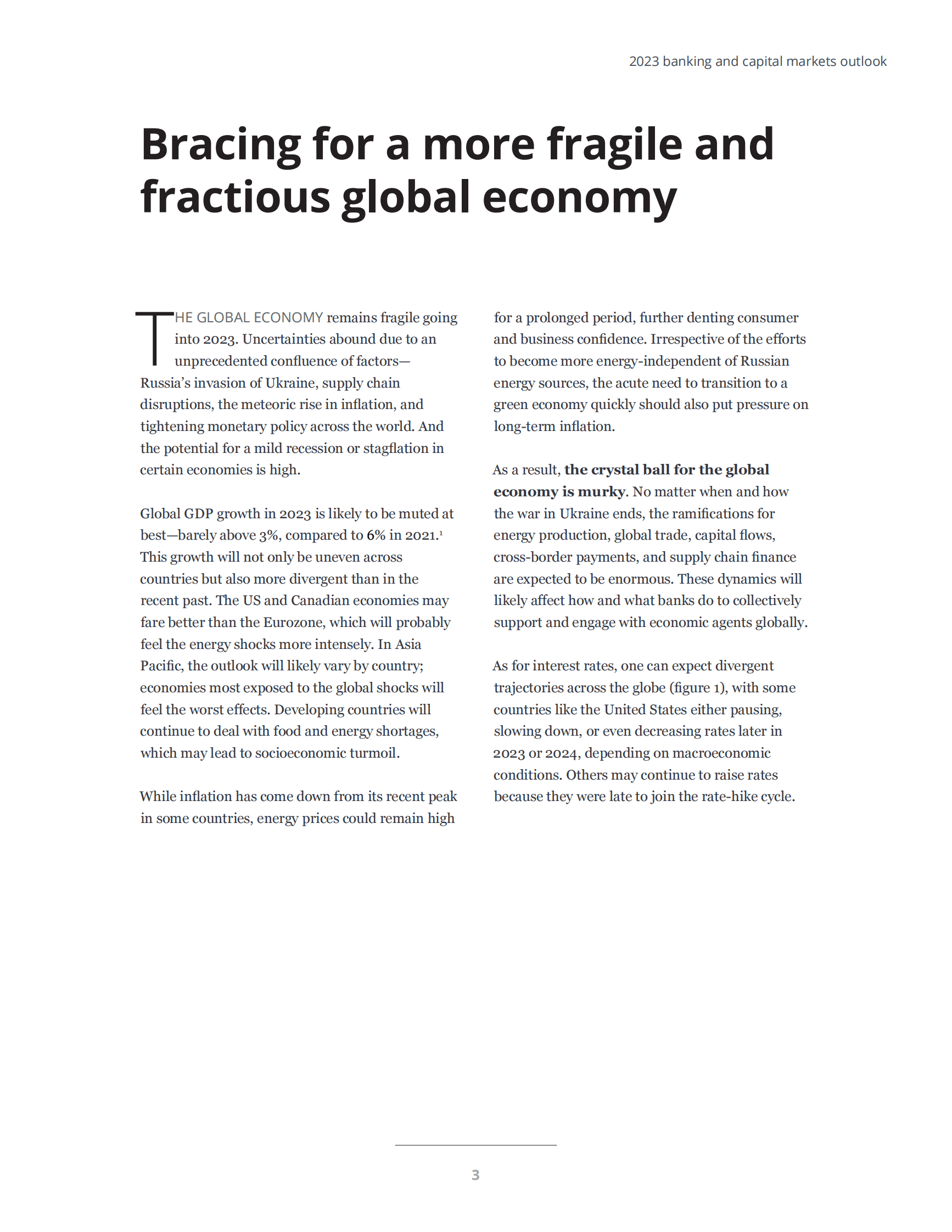 德勤：2023年银行和资本市场展望报告【英文版】 第5页