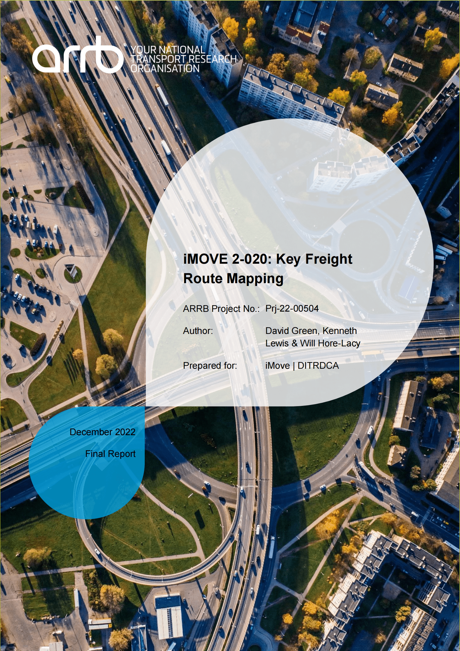 iMove：澳大利亚主要货运路线地图绘制最终报告【英文版】 第1页