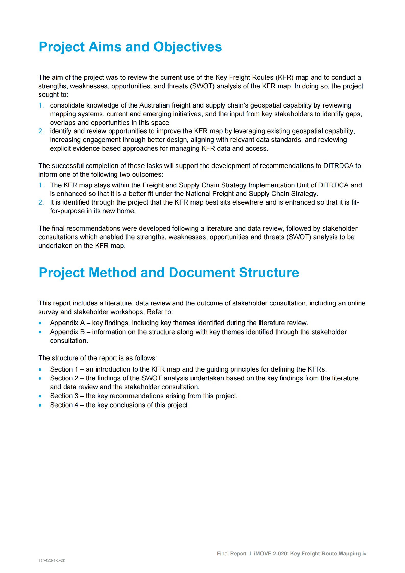 iMove：澳大利亚主要货运路线地图绘制最终报告【英文版】 第4页