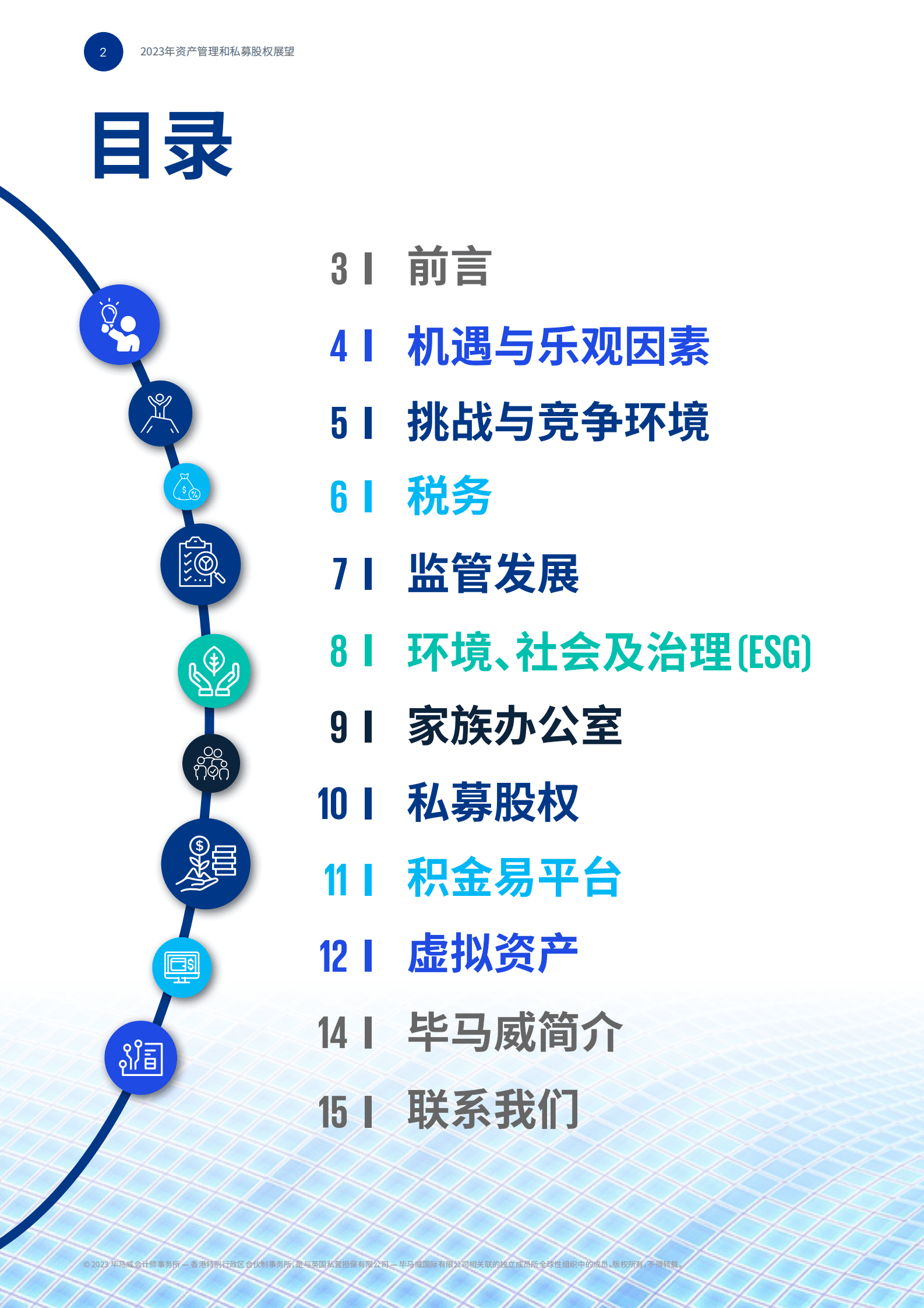 毕马威：2023年资产管理和私募股权展望 第2页