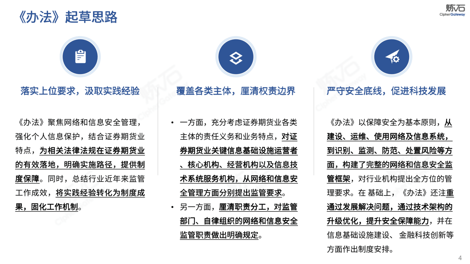 炼石网络：图解证监会《证券期货业网络和信息安全管理办法》 第4页