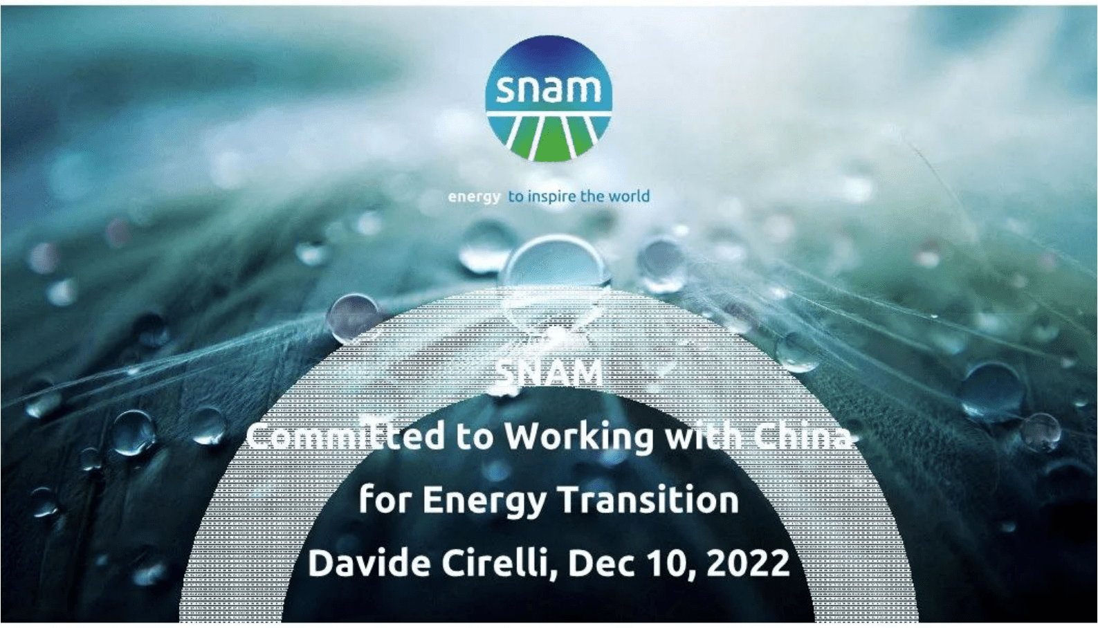 Snam中国：Snam坚定助力中国能源转型 第2页