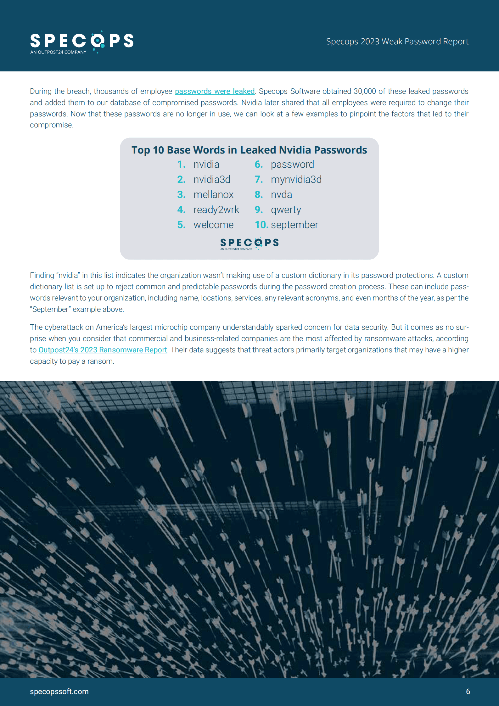 Specops Software：2023年弱密码研究报告【英文版】 第6页
