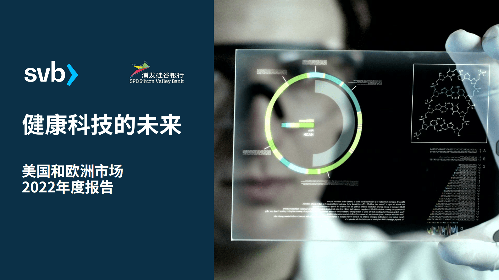 浦发硅谷银行：健康科技的未来&mdash;&mdash;美国和欧洲市场2022年度报告 第1页