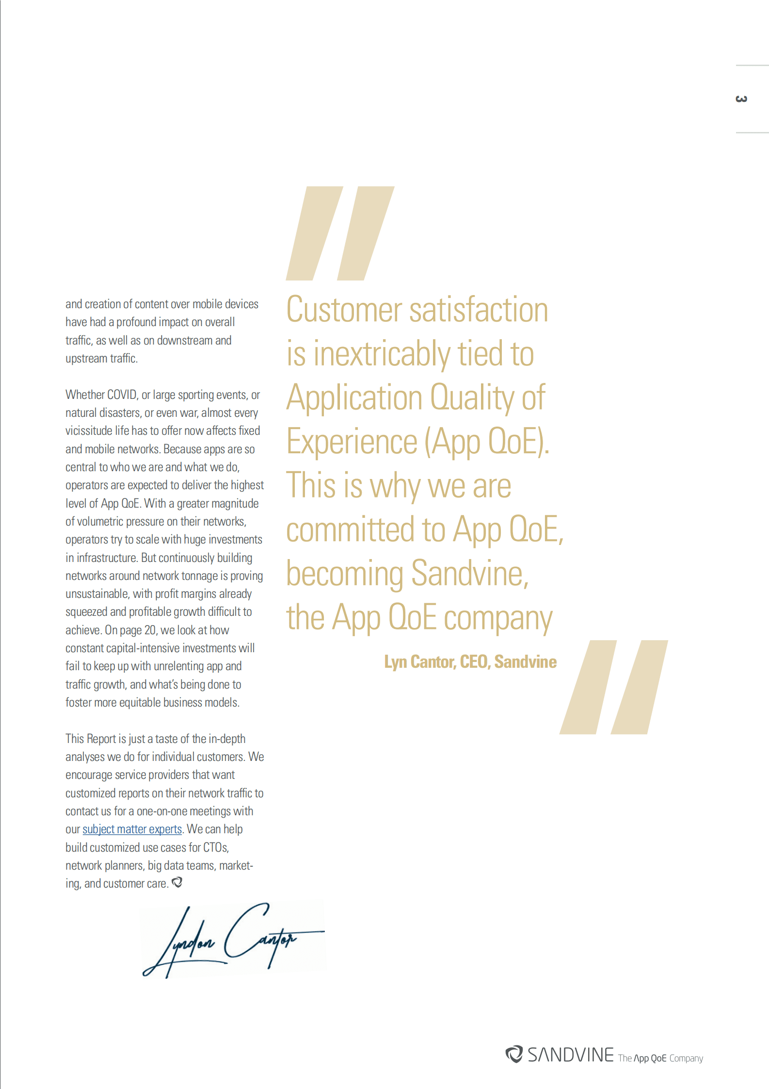 Sandvine：2023年全球互联网现象报告【英文版】 第3页