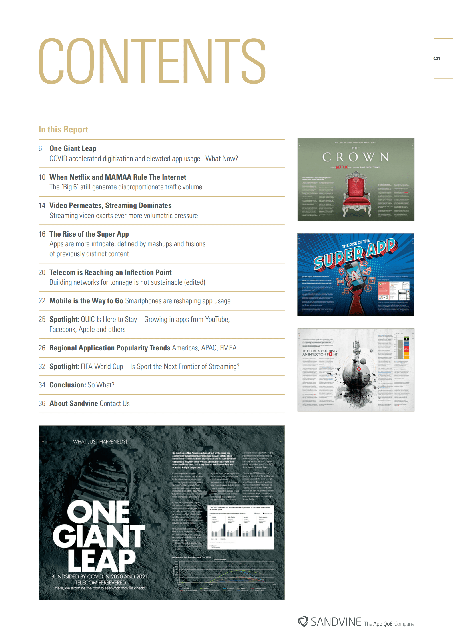 Sandvine：2023年全球互联网现象报告【英文版】 第5页