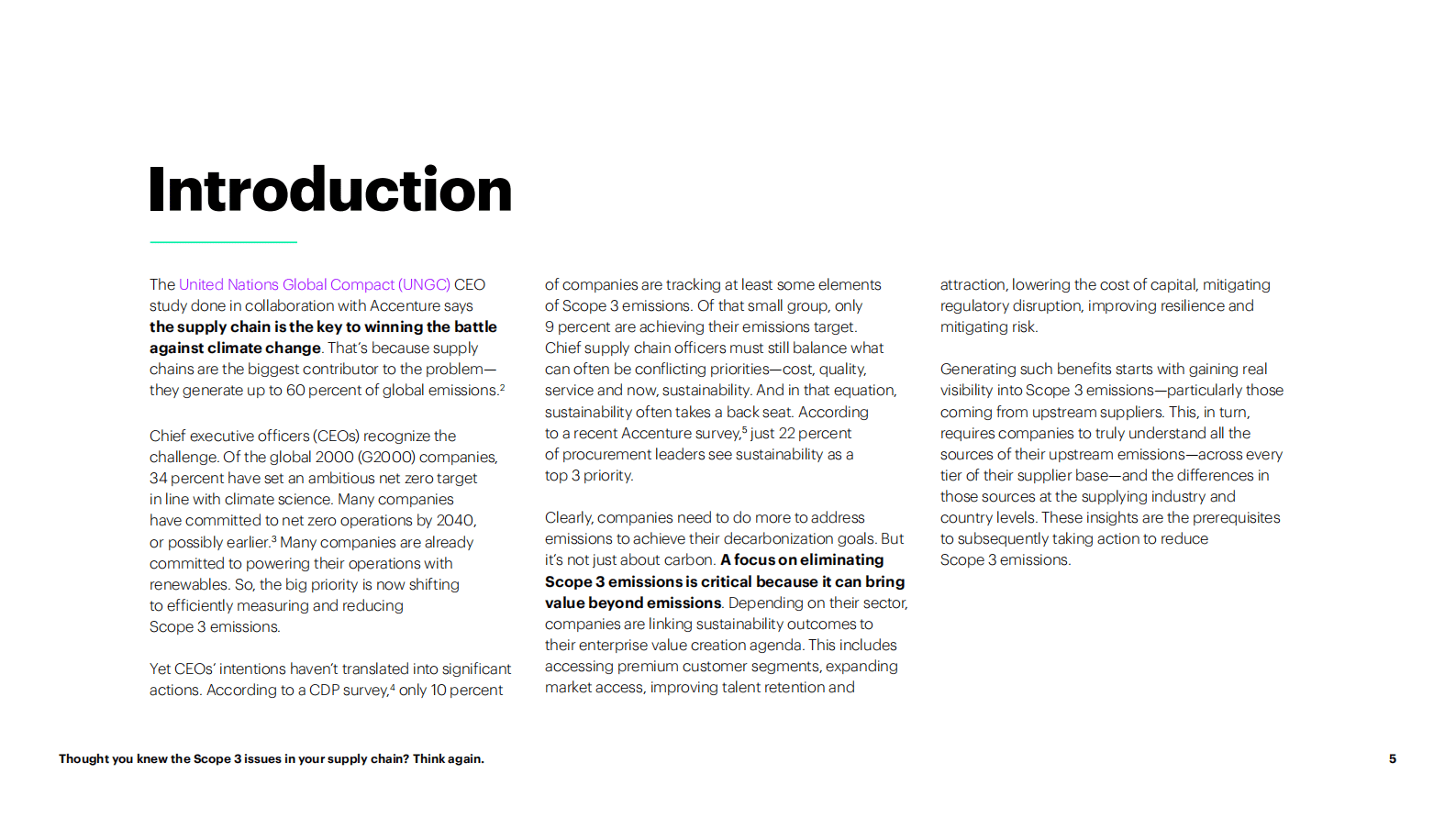 埃森哲：可视化范围3排放之供应链【英文版】 第5页