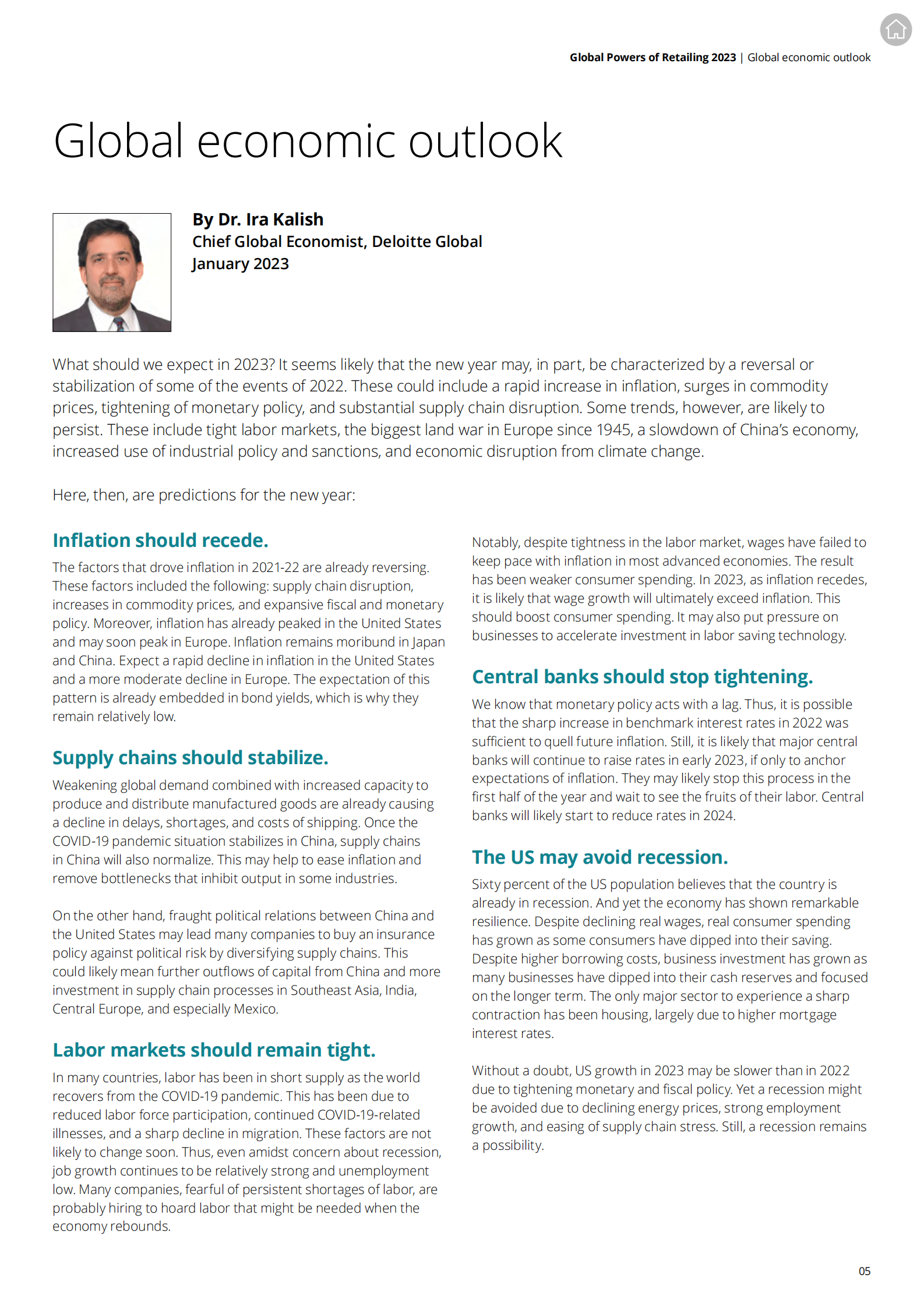 德勤：2023全球零售力量年度报告【英文版】 第5页