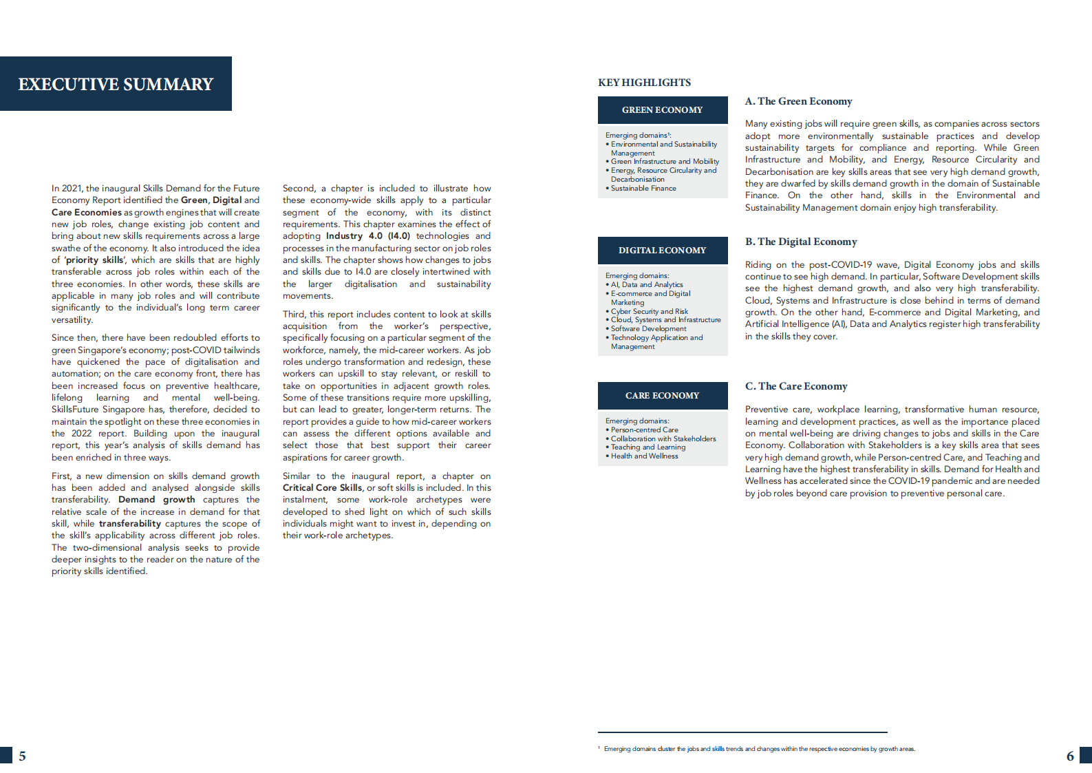 SkillsFuture：2022年未来经济技能需求报告【英文版】 第4页