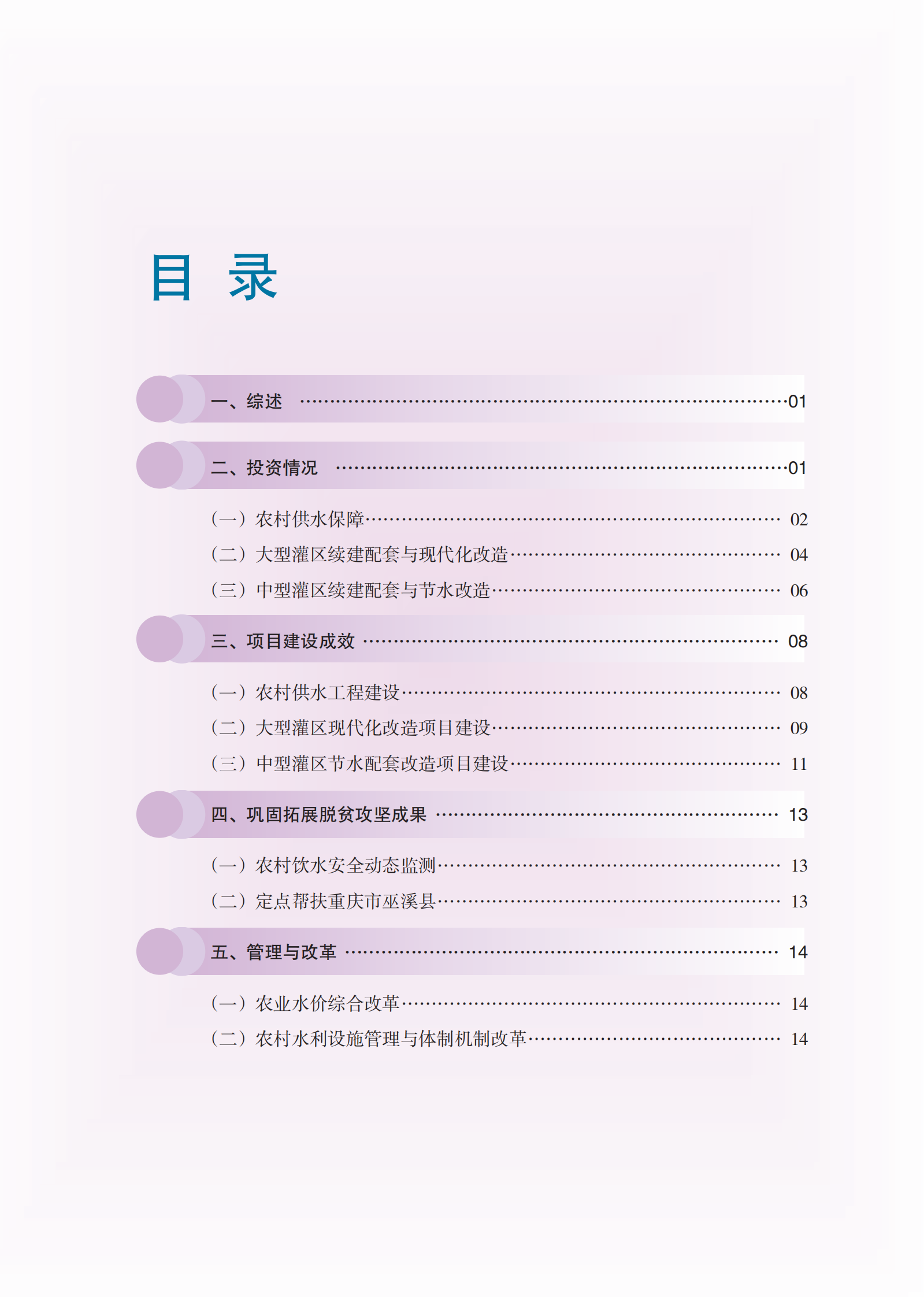 中国水利部农村水利水电司：2021年农村水利水电工作年度报告 第2页