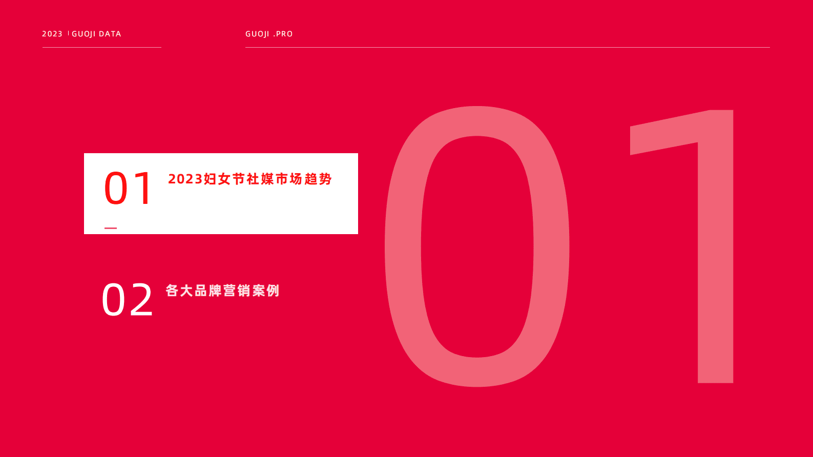 果集：2023年38妇女节品牌社媒营销报告 第3页