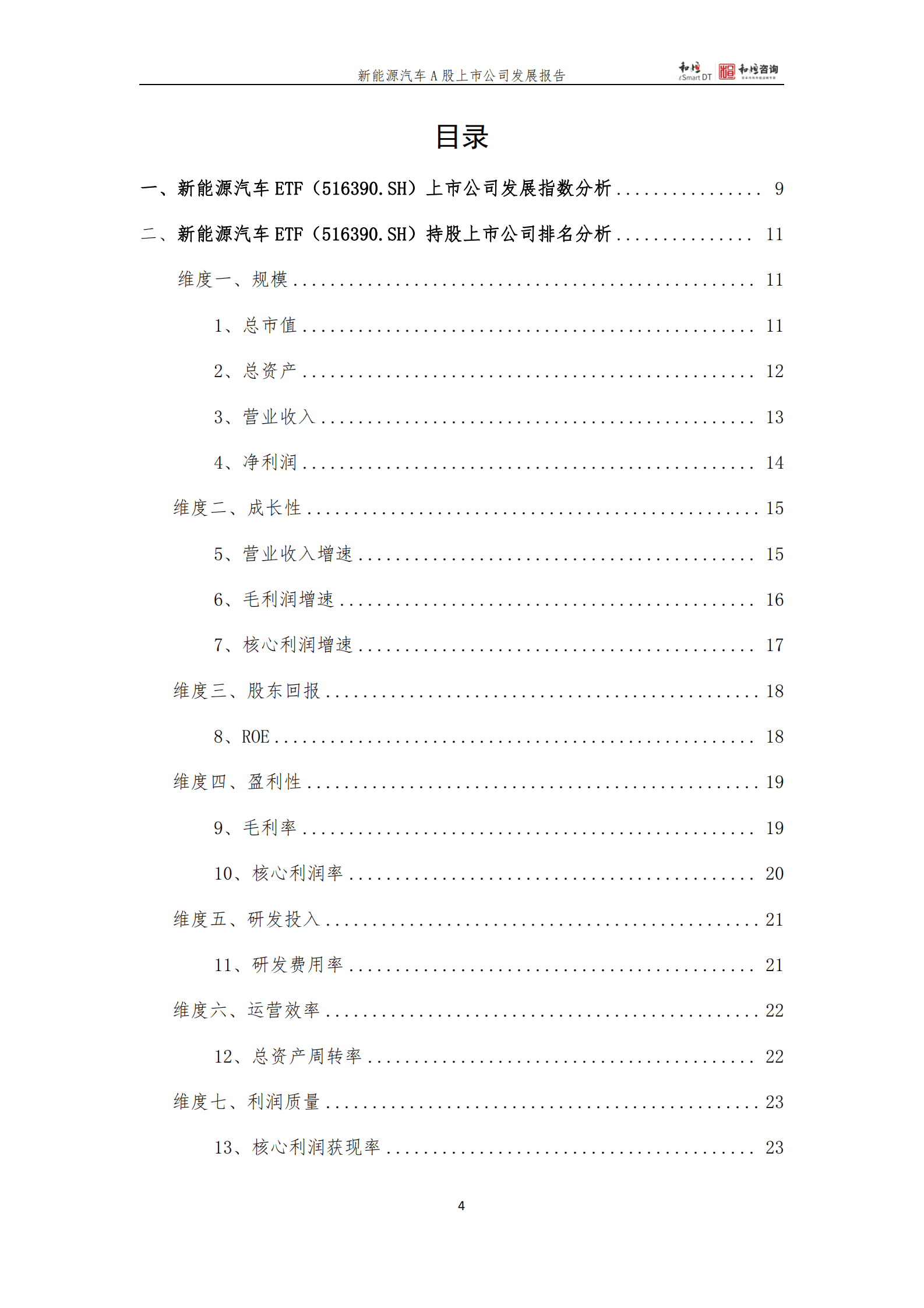 和恒咨询：新能源汽车上市公司发展报告（2022年三季报） 第4页