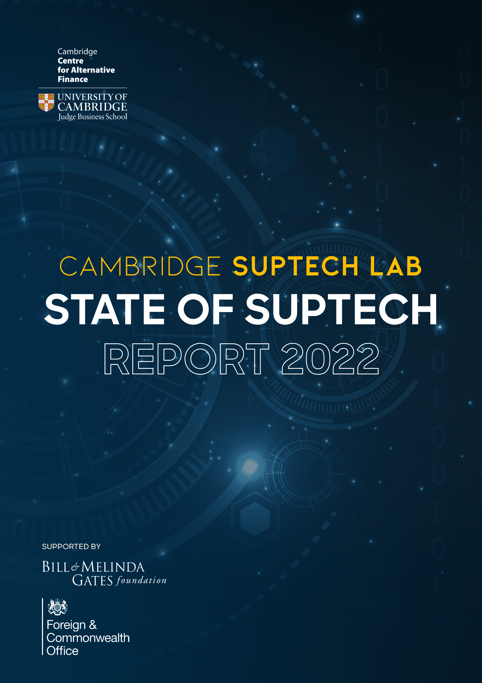 剑桥大学：2022年监管科技报告【英文版】 第1页