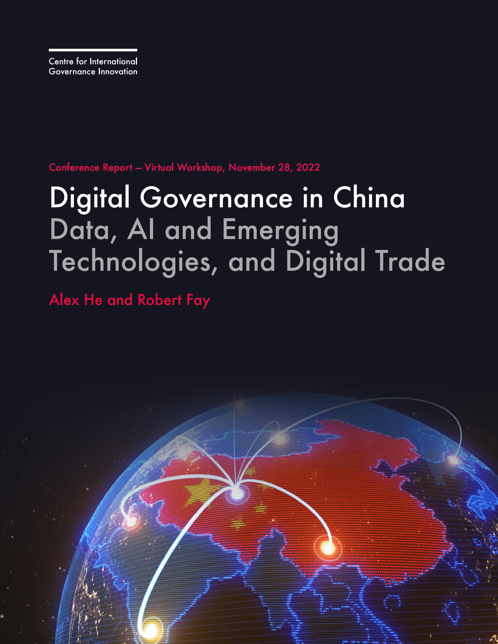 国际治理创新中心：中国的数字治理：数据、人工智能和新兴技术以及数字贸易【英文版】 第1页