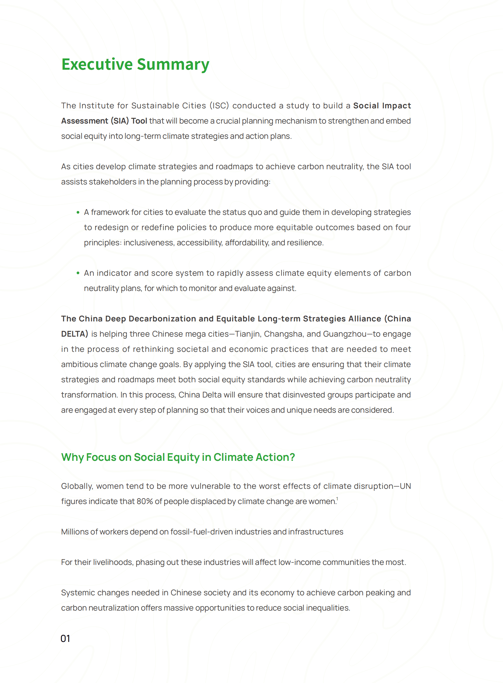 可持续发挥发展合作研究所：公平普惠的碳达峰碳中和社会影响评估——国际经验和指标体系 第6页