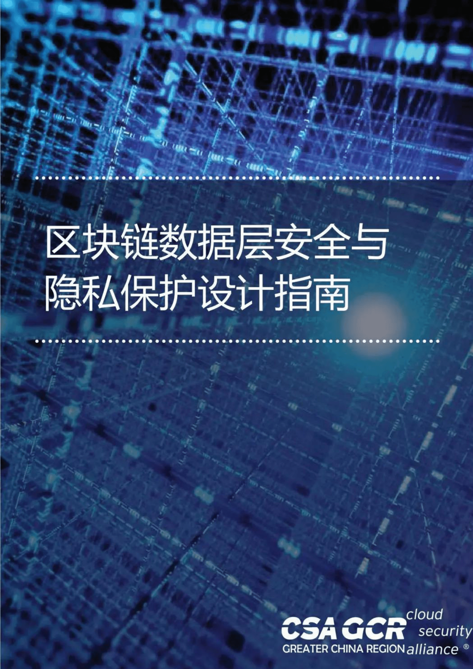 CSA GCR：区块链数据层安全与隐私保护设计指南 第1页