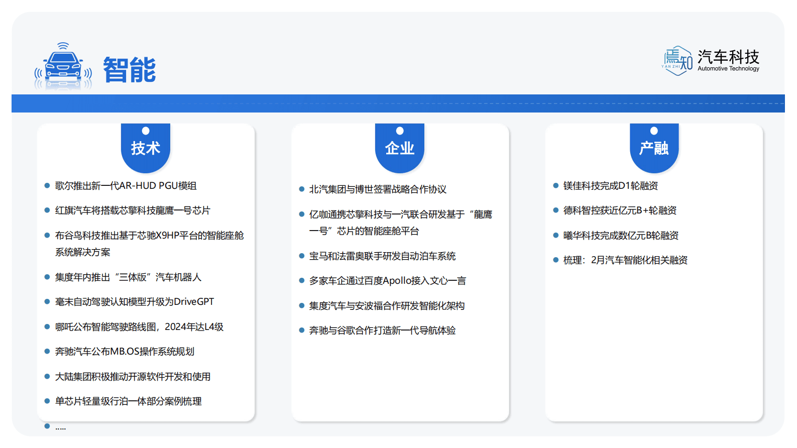 焉知：2023年2月智能电动车产业时事精析 第3页