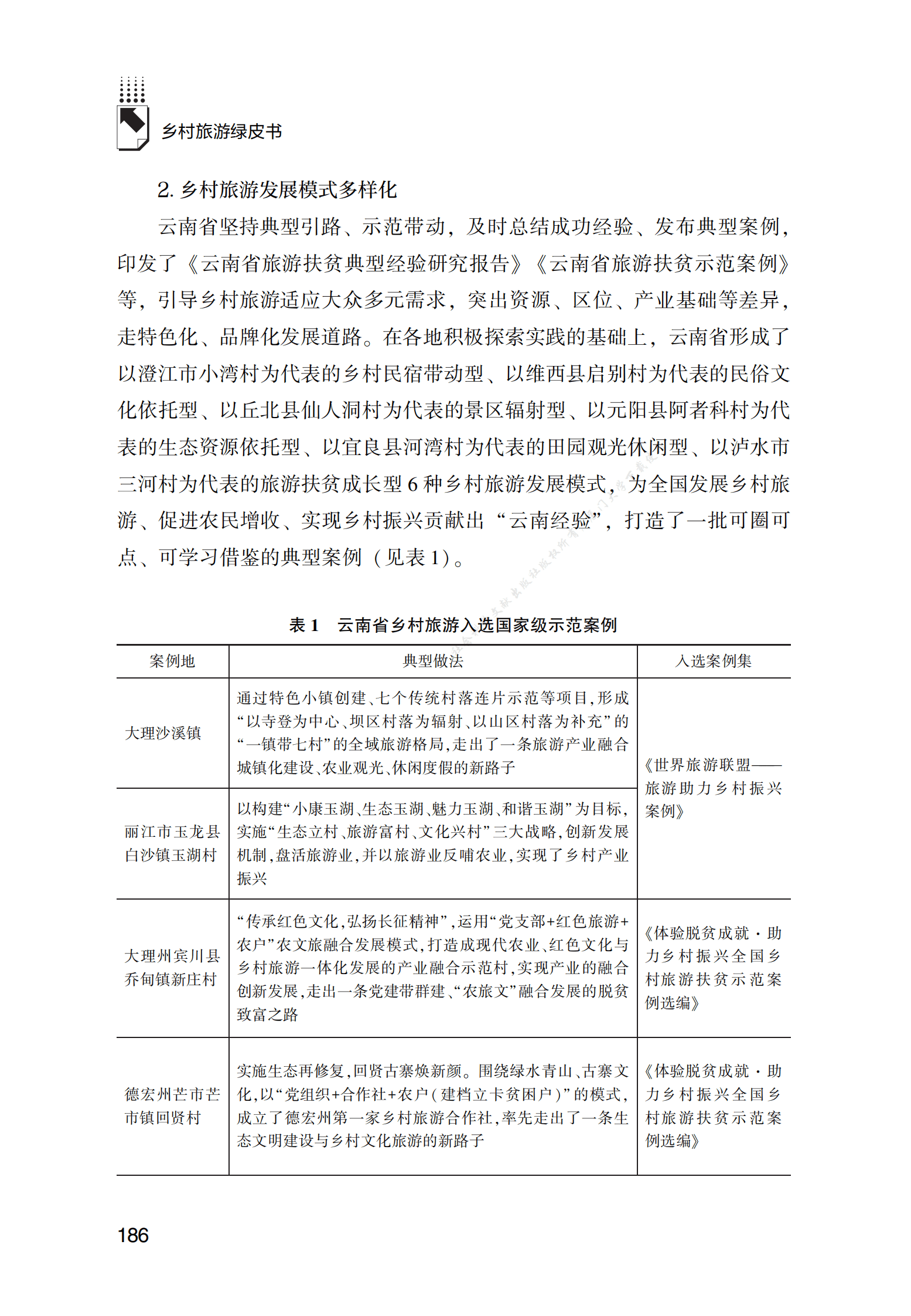 云南省乡村旅游发展报告 第5页