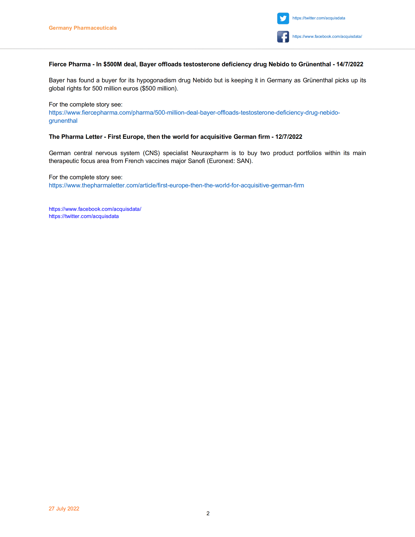 2022德国制药行业研究报告【英文版】 第4页